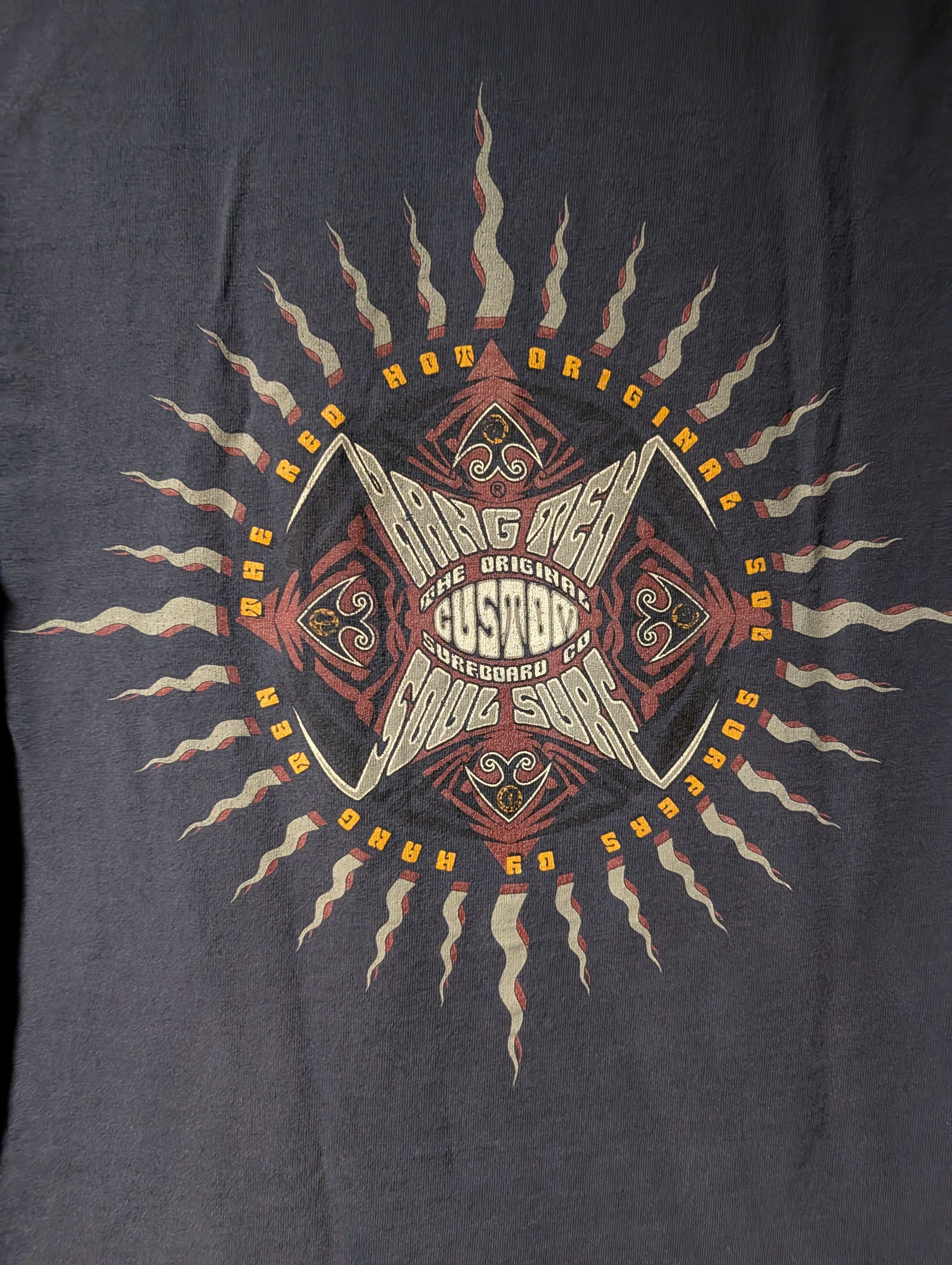 O'Neill Vintage Hang Ten 80s 90s Soul Surf Original Graphic T-Shirt Size US M / EU 48-50 / 2 - 2 Thumbnail