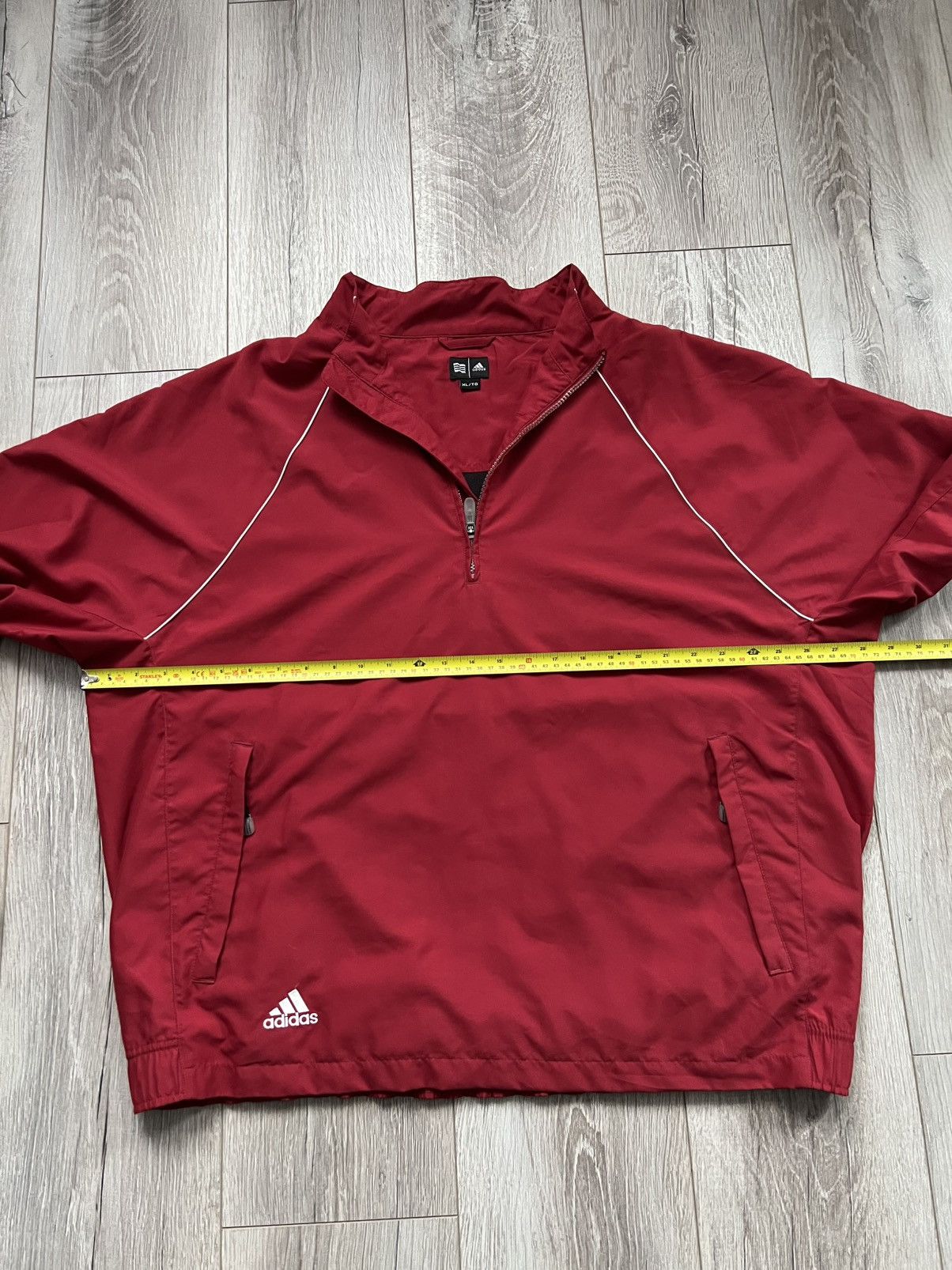 Adidas Vintage Adidas Light Jacket 2004 Climashell Wind Half Zip Size US XL / EU 56 / 4 - 17 Thumbnail