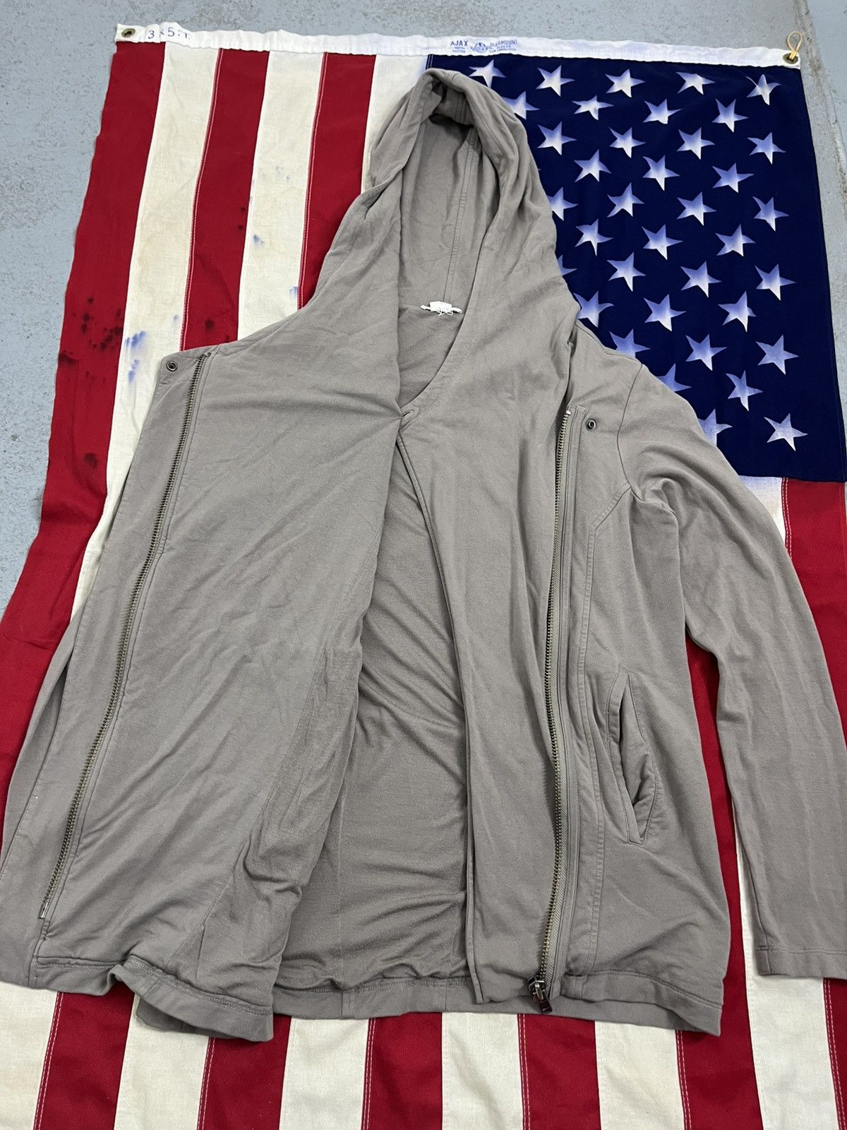 Helmut Lang Helmut Lang Archive Draped Hooded Jacket Size US L / EU 52-54 / 3 - 6 Thumbnail