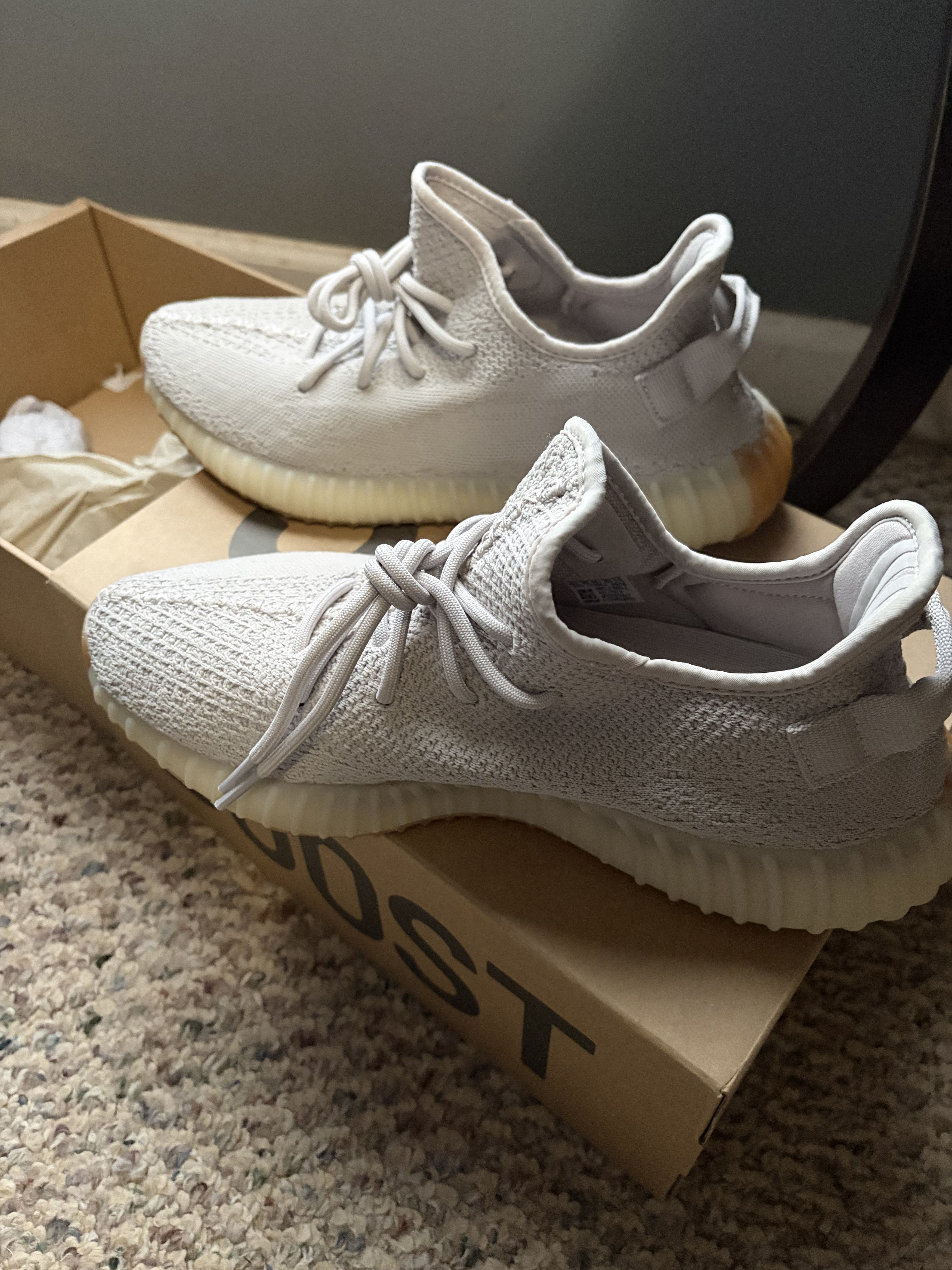 Yeezy Yeezy Boost 350 V2 Sesame Size US 10.5 / EU 43-44 - 6 Thumbnail