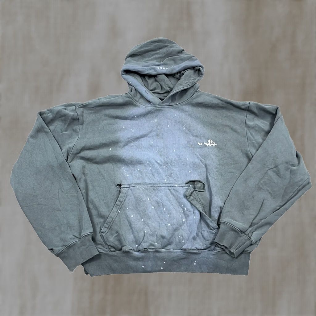 YoungLA Youngla Hoodie Adult Medium Gray Men Sweatshirt Retro Distressed Grunge Worn Size US M / EU 48-50 / 2 - 1 Thumbnail