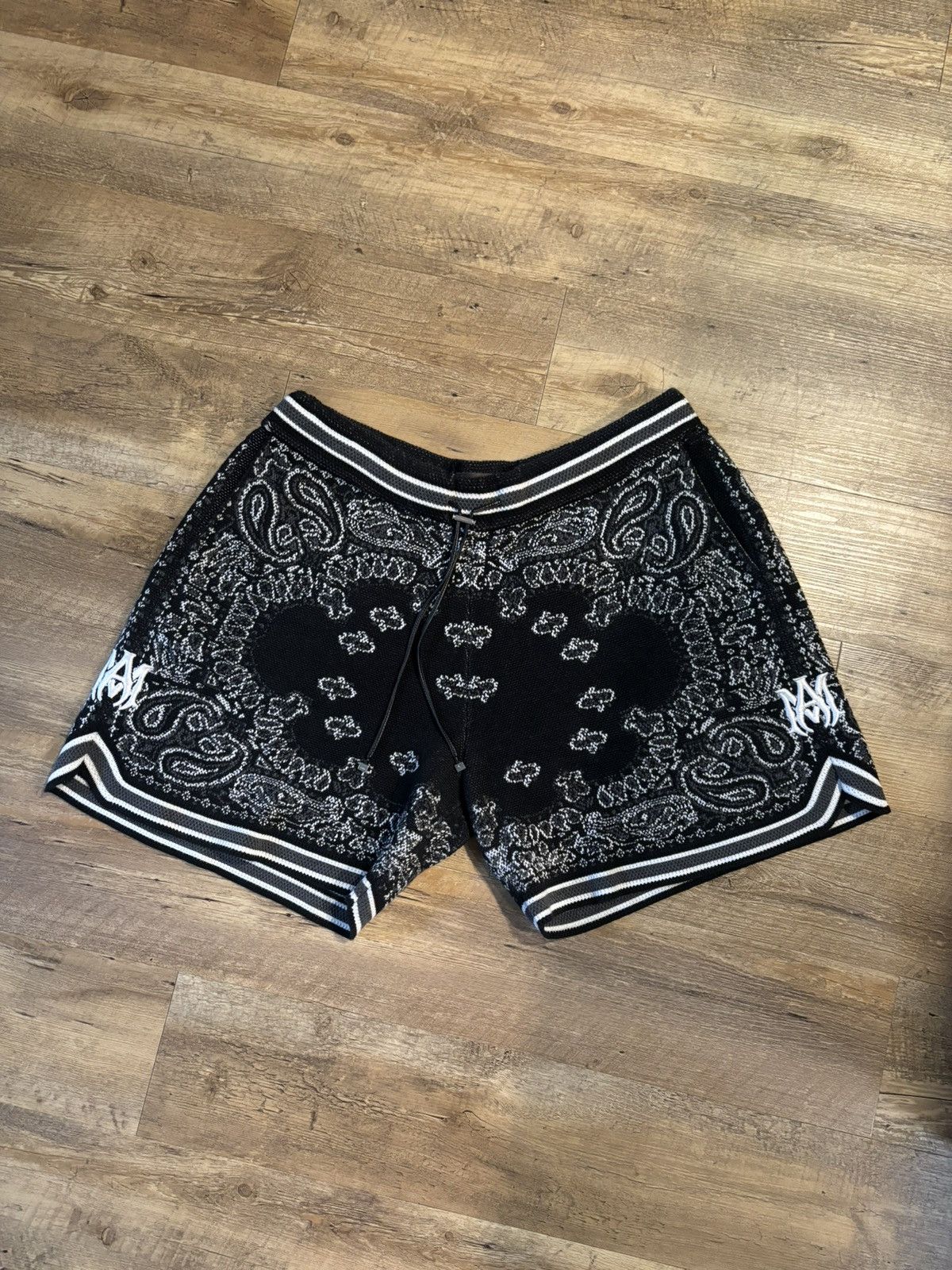 Amiri Amiri Bandana Shorts | Grailed