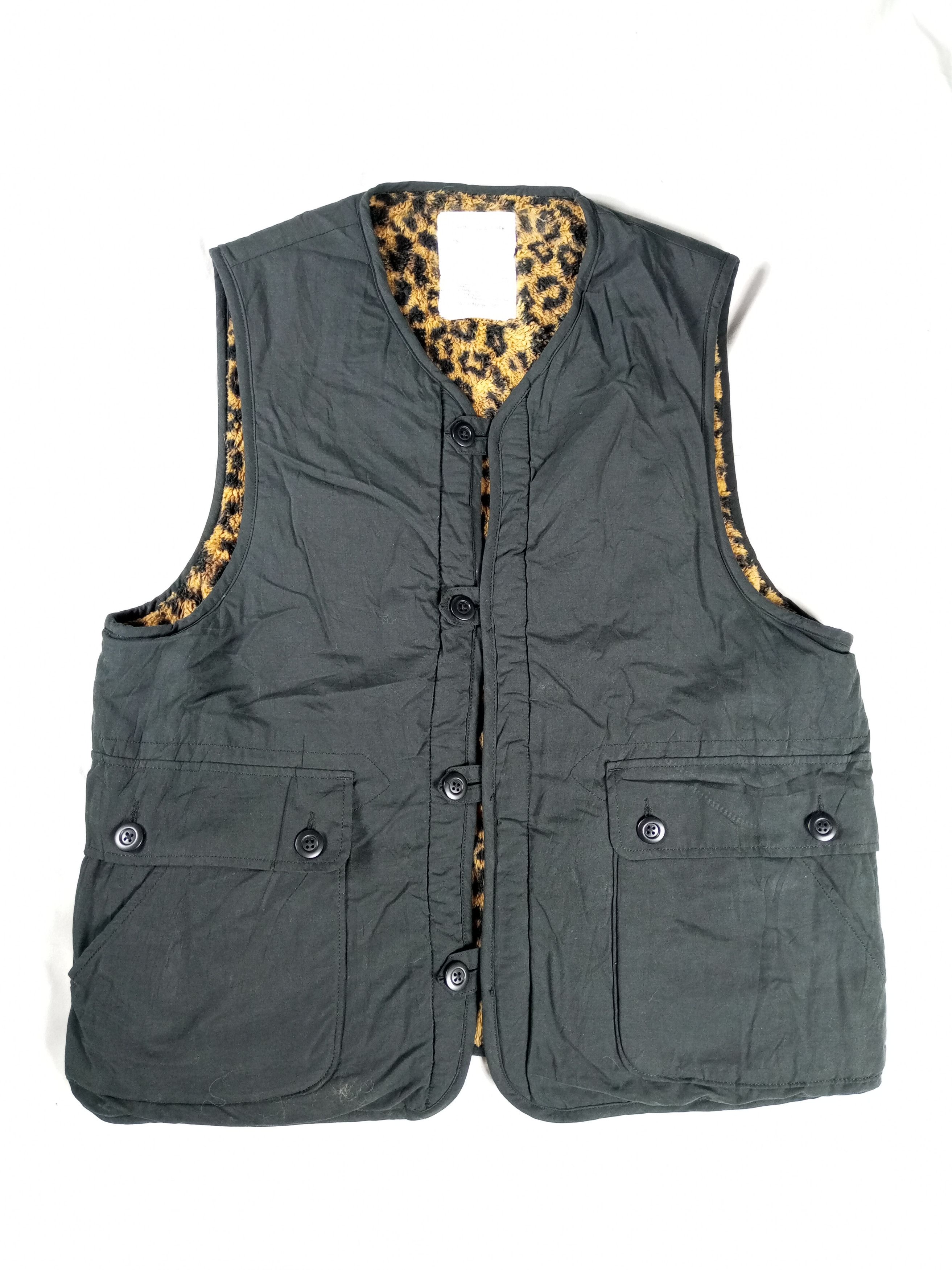 Japanese Brand Freak's Store Reversible vest Japanese brand Size US M / EU 48-50 / 2 - 1 Thumbnail