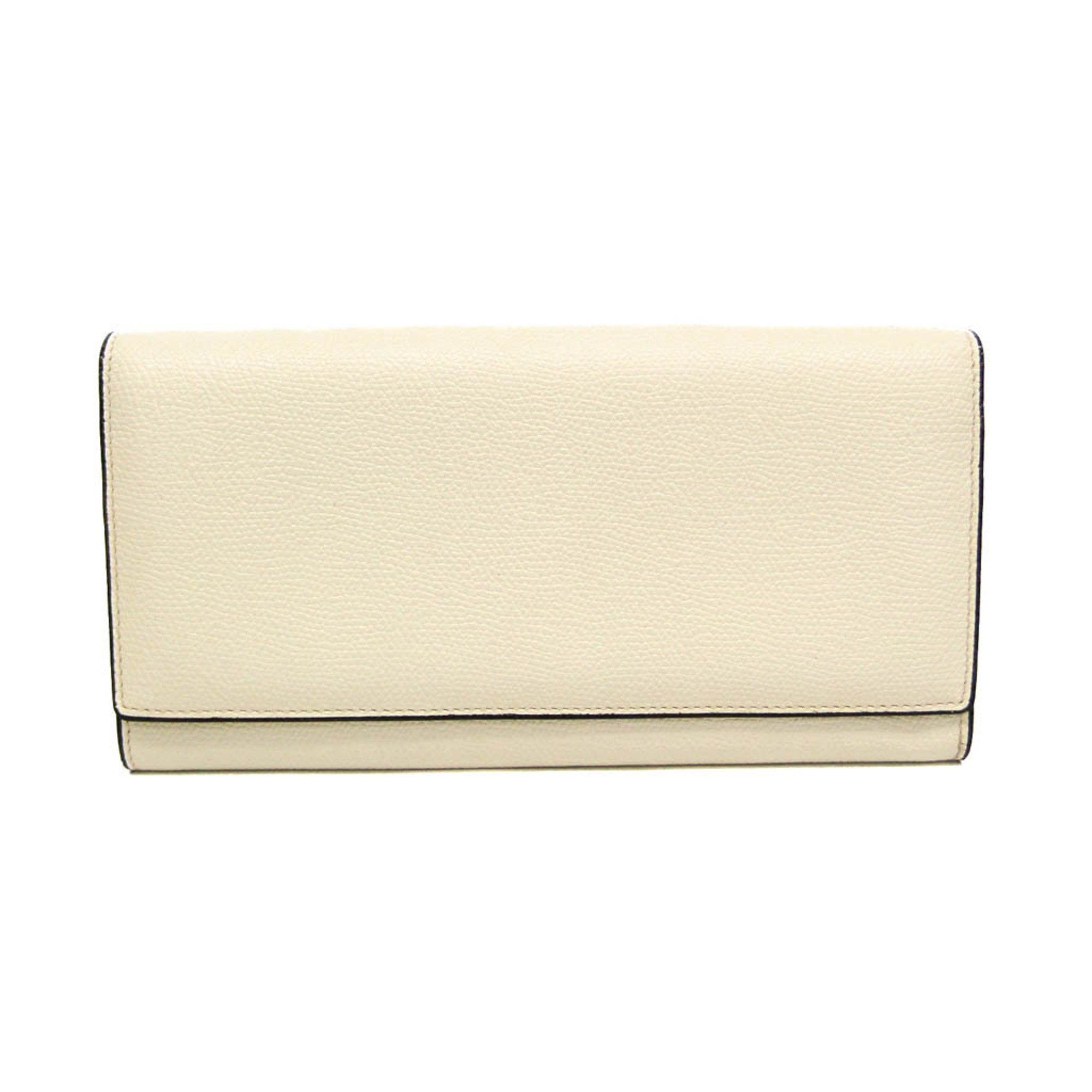 Valextra Valextra Removable 12 Card Holder V9L15 Men,Women Leather Long Wallet (bi-fold) Off-white Size ONE SIZE - 1 Thumbnail