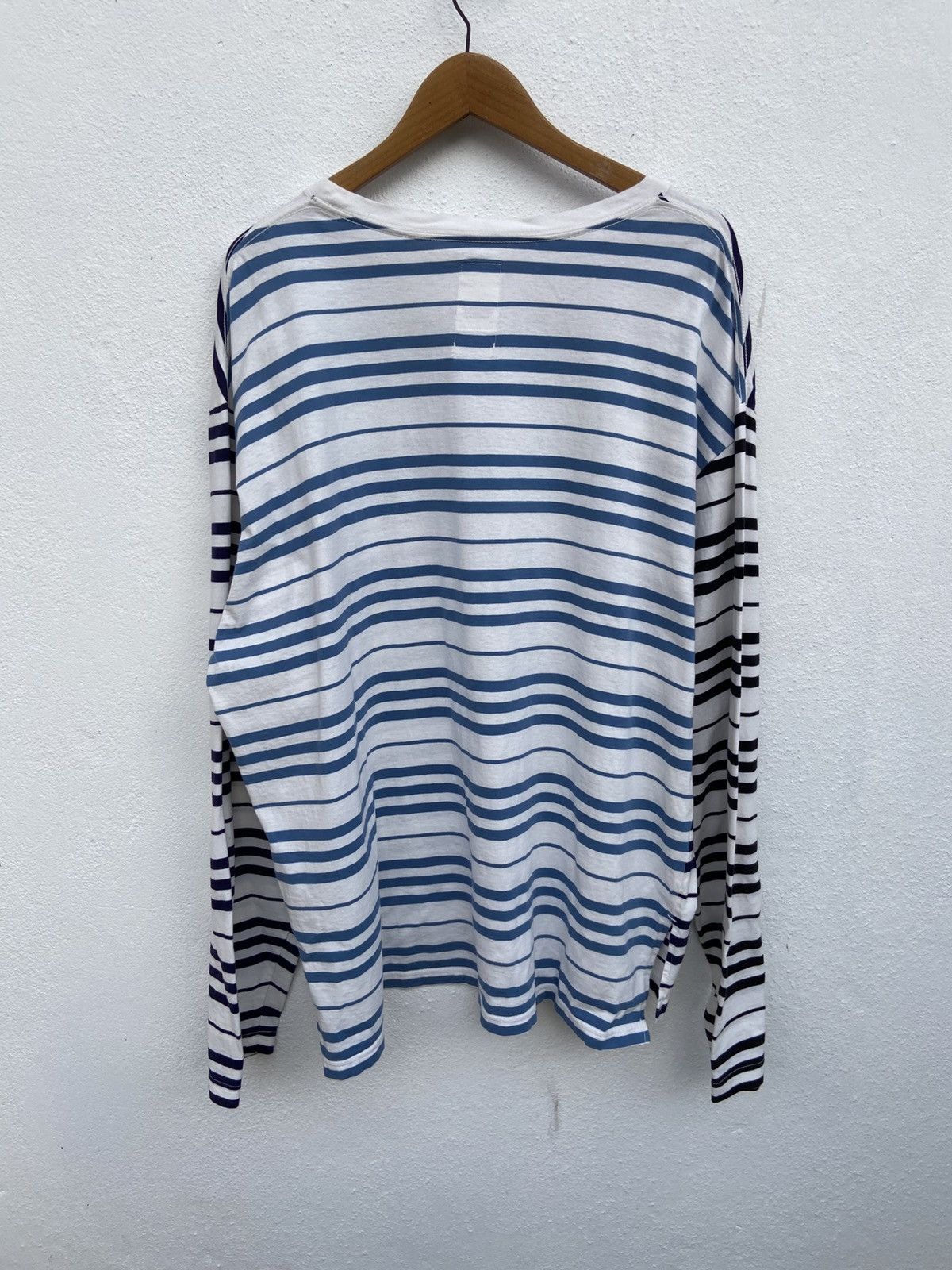 Japanese Brand Yesterday Tomorrow t shirt stripes long sleeve Size US XL / EU 56 / 4 - 3 Thumbnail