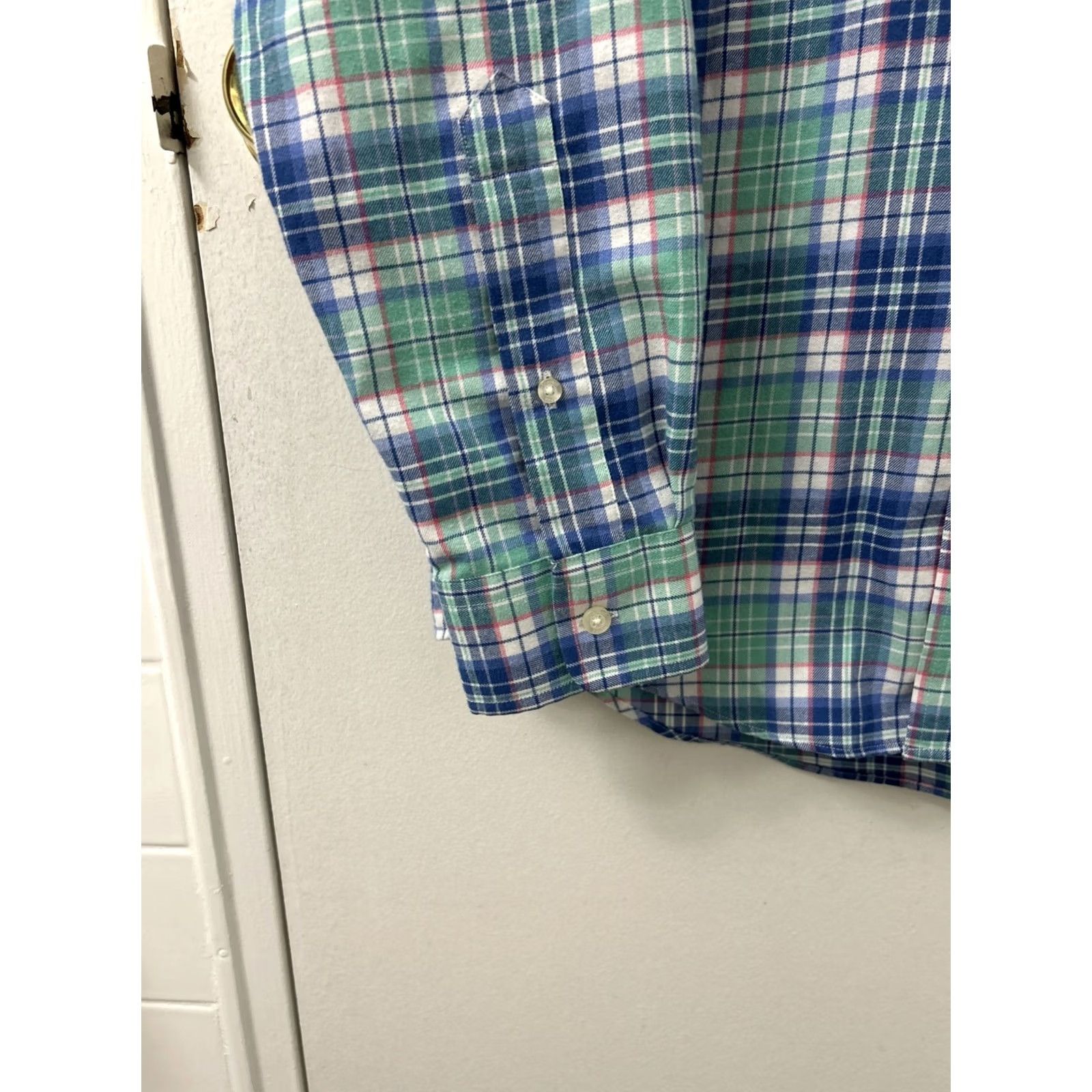 Vineyard Vines Vineyard Vines Tucker Shirt Mens S Blue Plaid Long Sleeve Button-Up Classic Fit L/S Size US S / EU 44-46 / 1 - 6 Thumbnail