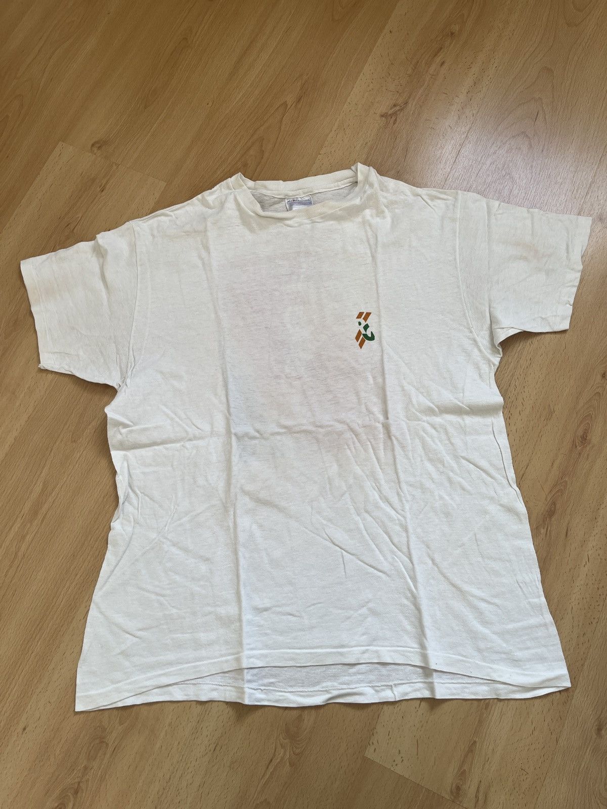 Vintage Roland Garros 1985 vintage tee Size US XL / EU 56 / 4 - 1 Thumbnail