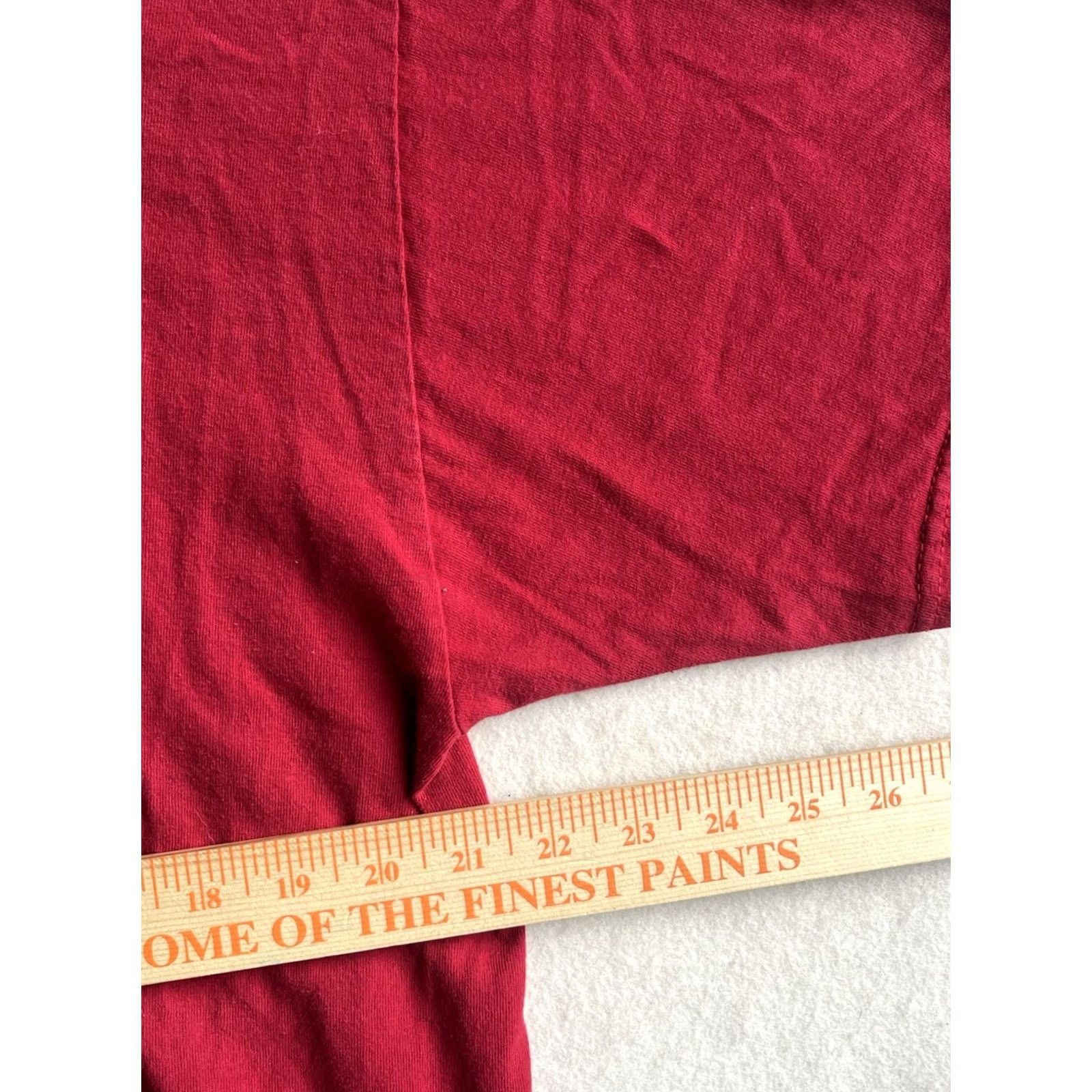Vans VANS T-Shirt Mens XL Red Off The Wall Logo Short Sleeves Round Neck Cotton Regular Size US XL / EU 56 / 4 - 3 Thumbnail