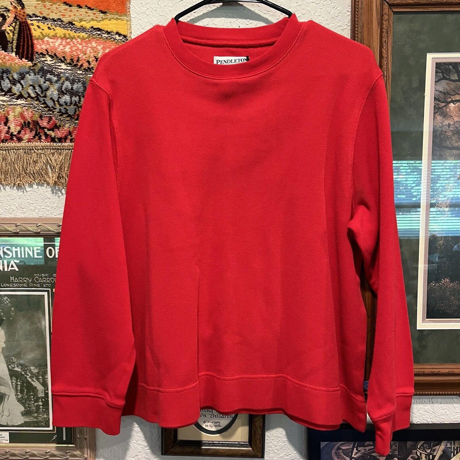 Pendleton Vintage 90’s Knit Pendleton Red Sweater Size Medium Size M / US 6-8 / IT 42-44 - 1 Thumbnail