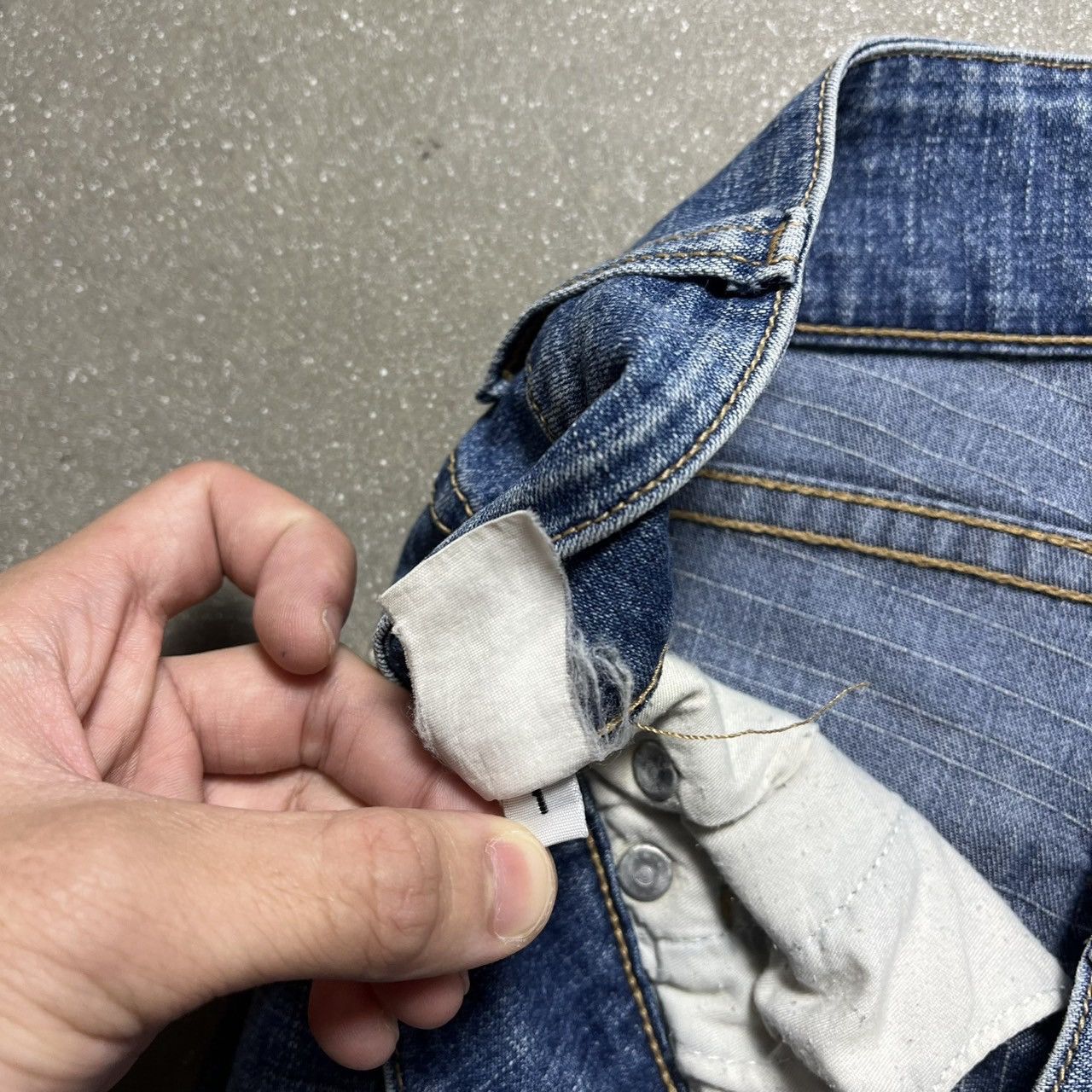 Japanese Brand X Girl Jeans Y2K Size 30" / US 8 / IT 44 - 7 Thumbnail