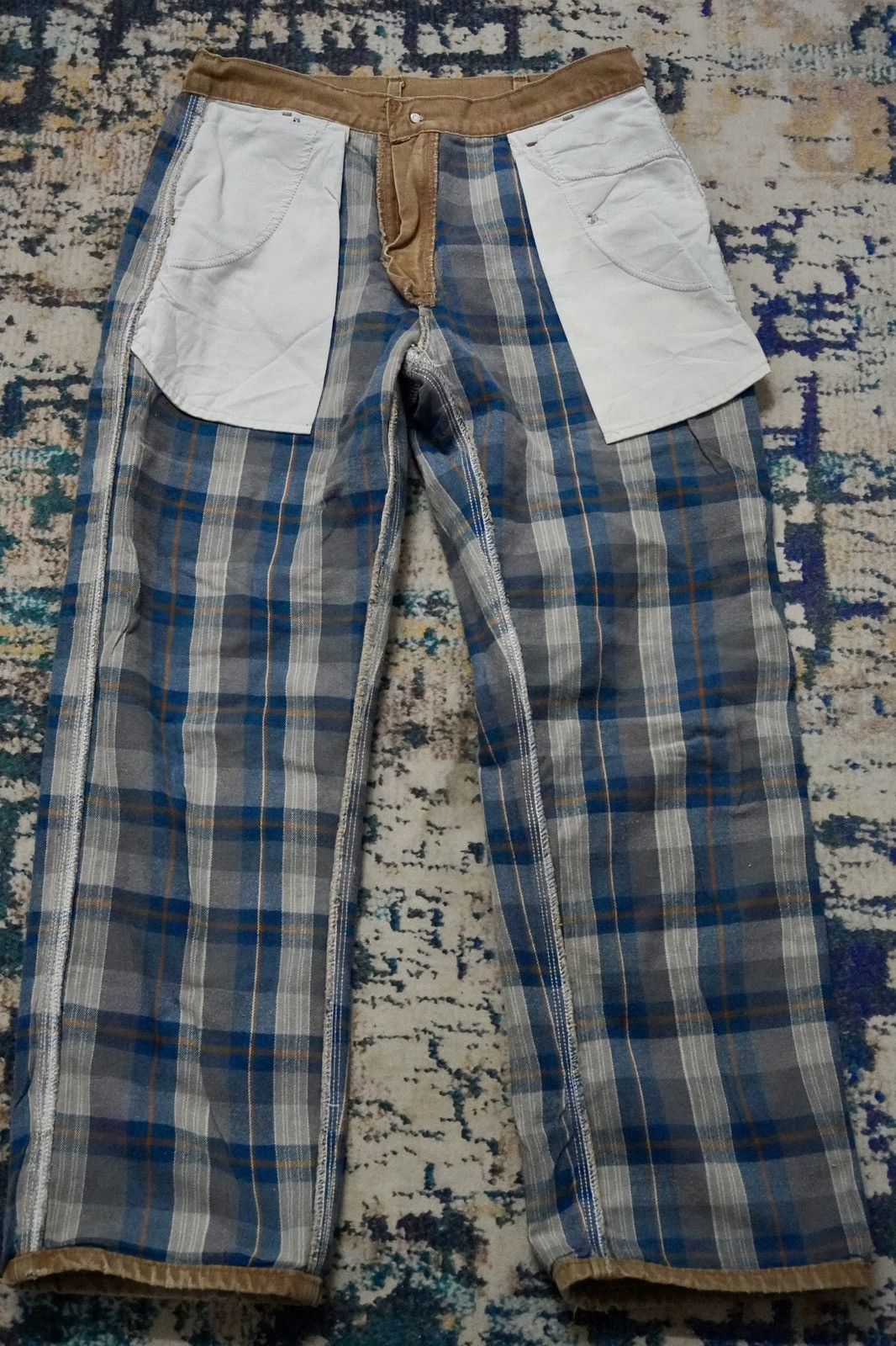 Carhartt × Vintage Vintage carhartt carpenter dungaree fit work double layer Size US 32 / EU 48 - 12 Thumbnail