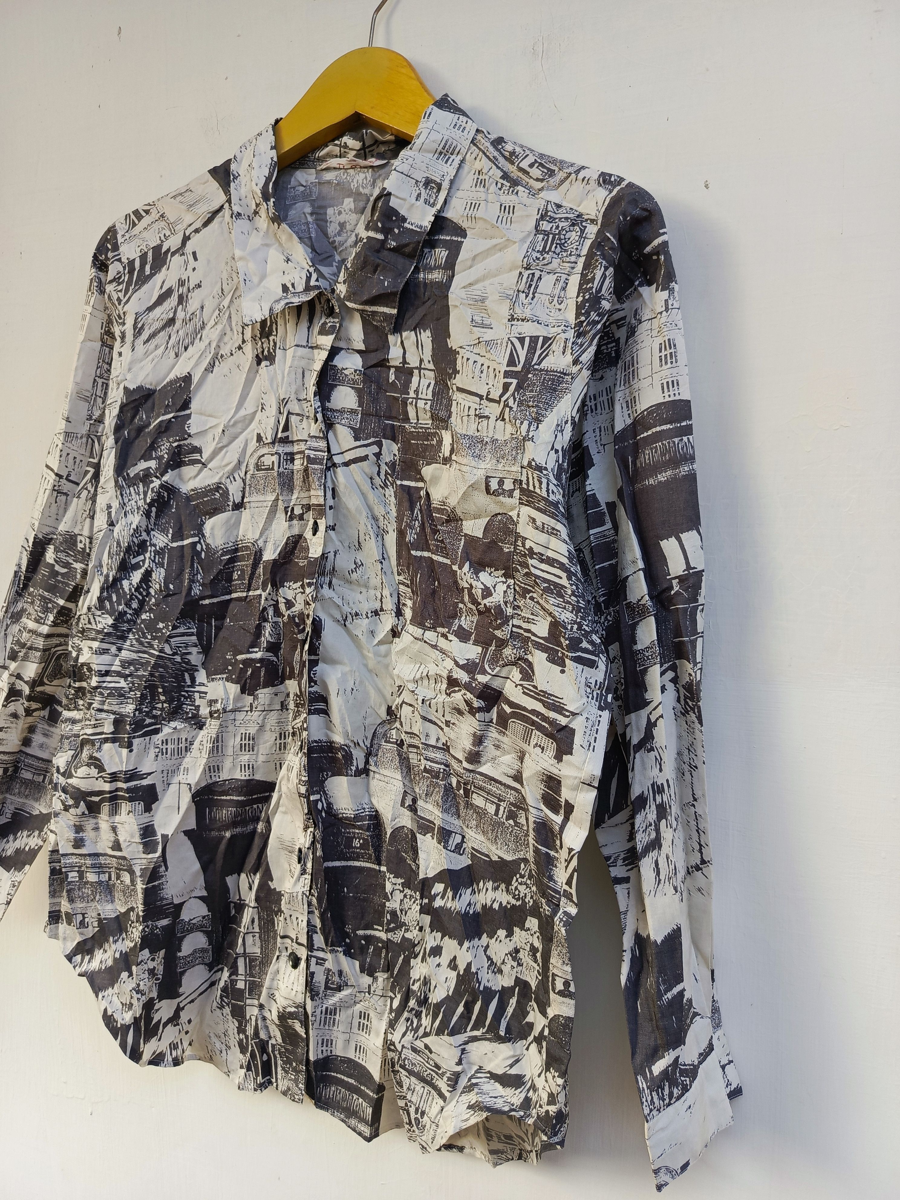 Japanese Brand Flow rill yoshimura button ups japanese brand Size L / US 10 / IT 46 - 4 Thumbnail