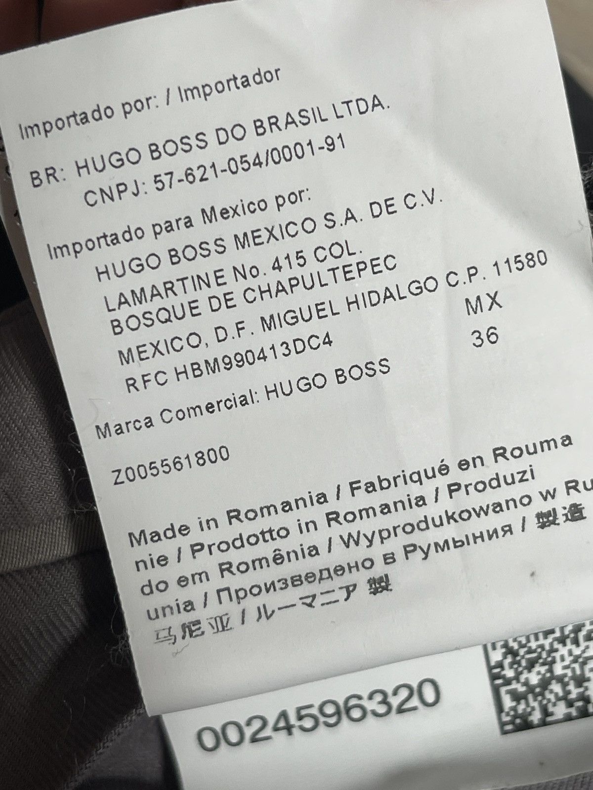 Hugo Boss Hugo boss classic pants grey trousers men’s Size 42R - 9 Thumbnail