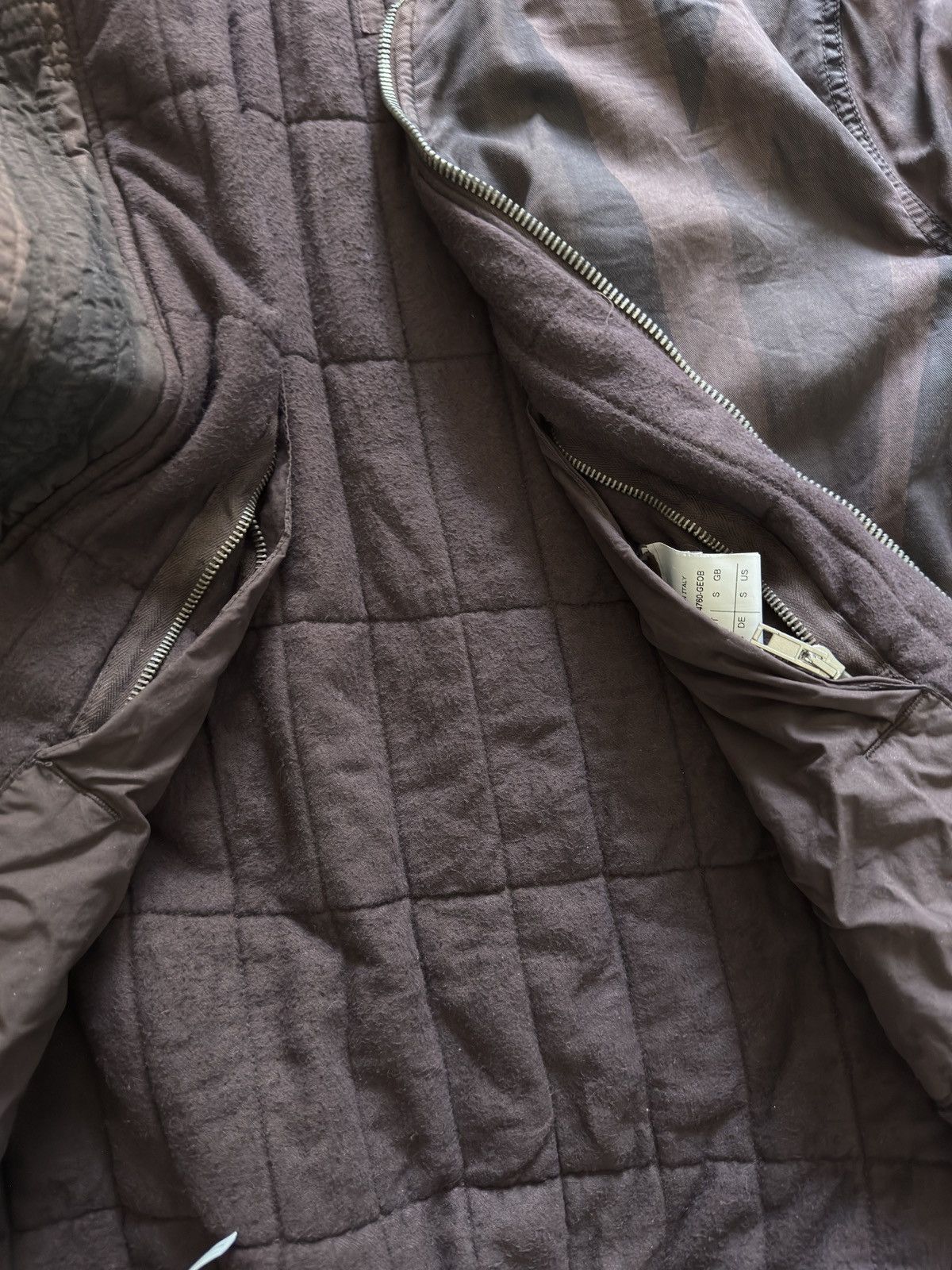 Rick Owens FW14 Blood Camp Geometric Palm Bomber Size US S / EU 44-46 / 1 - 5 Thumbnail