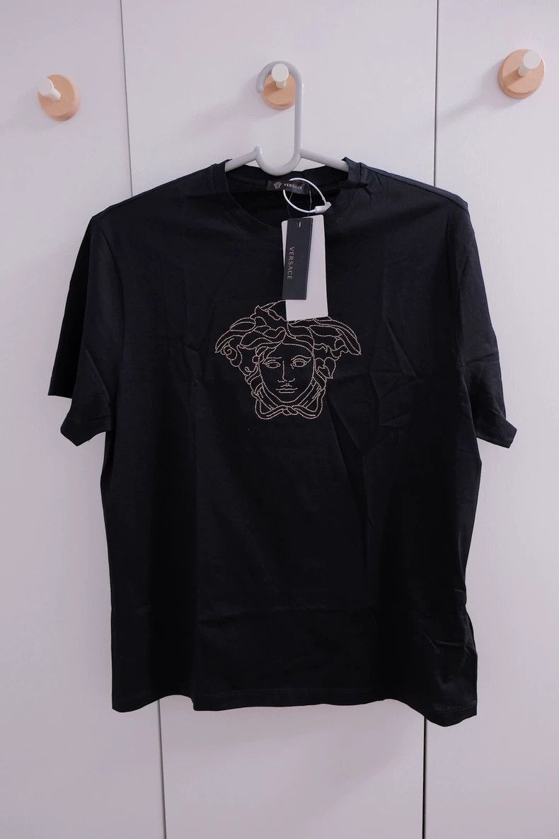 Versace Versace Hot diamond Medusa head short sleeves Size US XXL / EU 58 / 5 - 2 Thumbnail