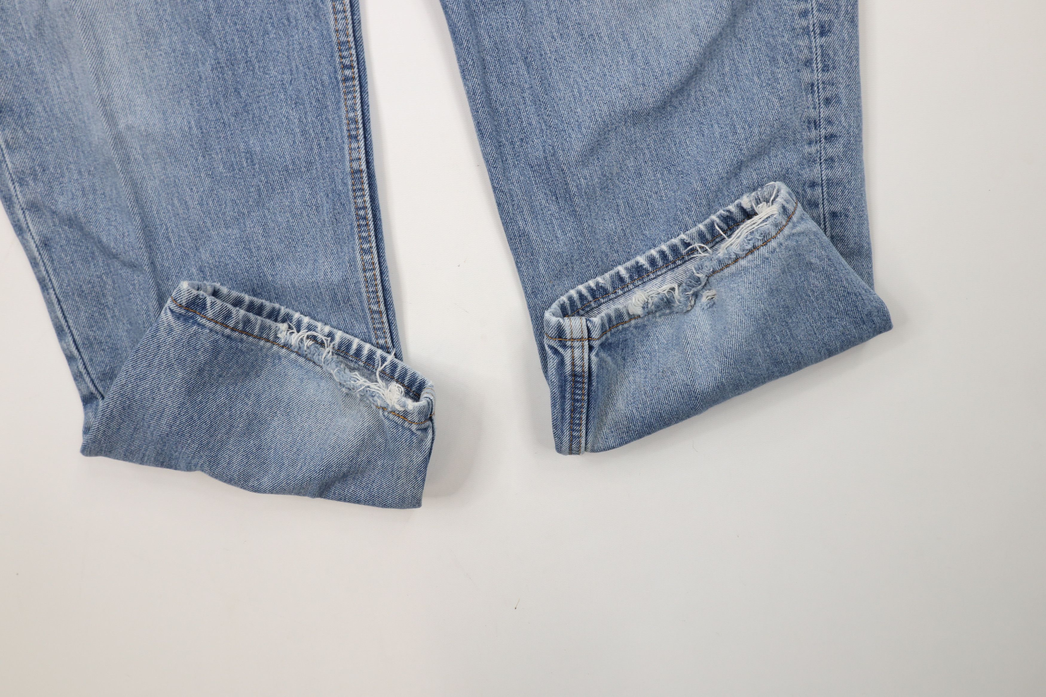 Levi's × Vintage Vintage Y2K Levis 550 Relaxed Fit Denim Jeans Blue Cotton Size US 36 / EU 52 - 5 Thumbnail