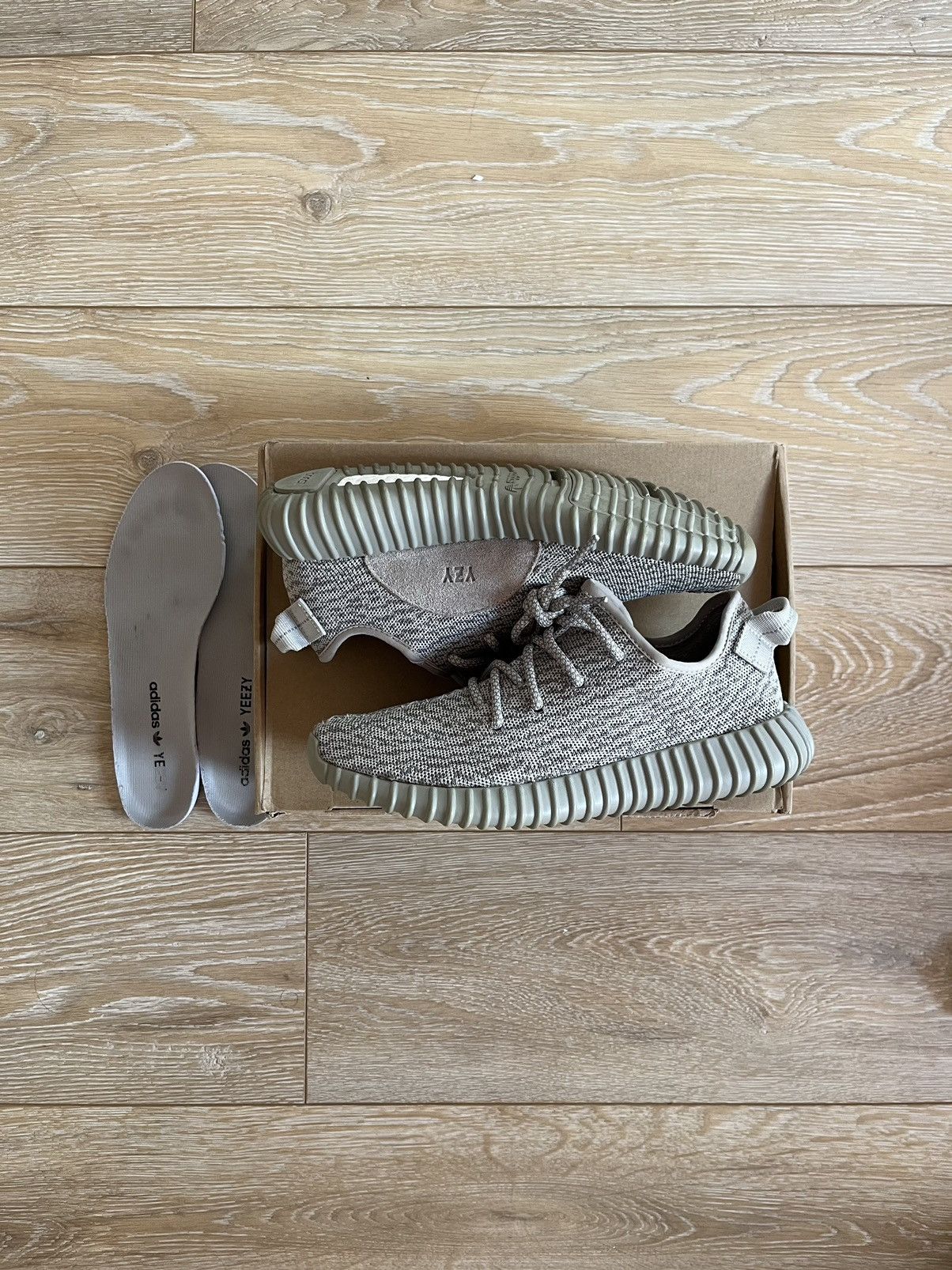 Kanye West × Yeezy Adidas Yeezy Boost 350 “Moon Rock” Size US 7 / EU 40 - 2 Thumbnail