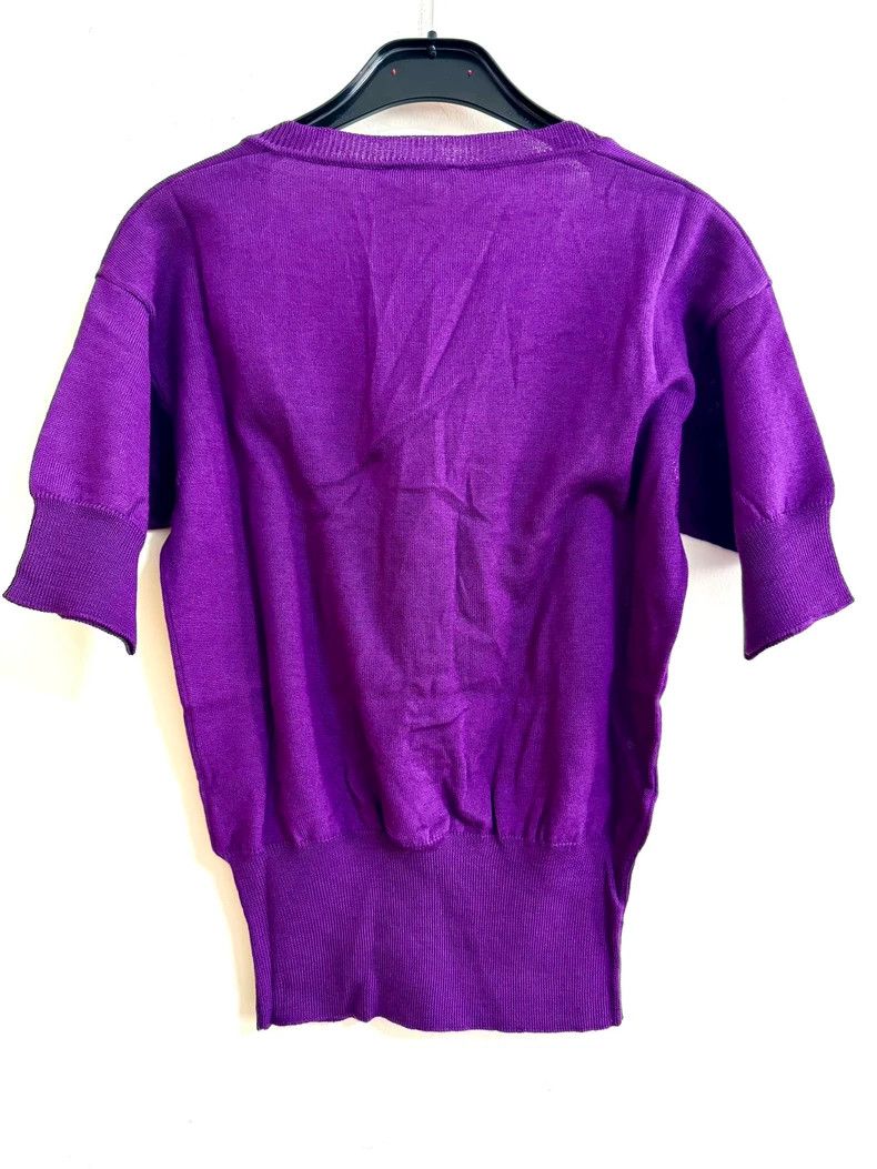 Vivienne Westwood Vivienne Westwood Lady's short-sleeved sweater Size S / US 4 / IT 40 - 5 Thumbnail