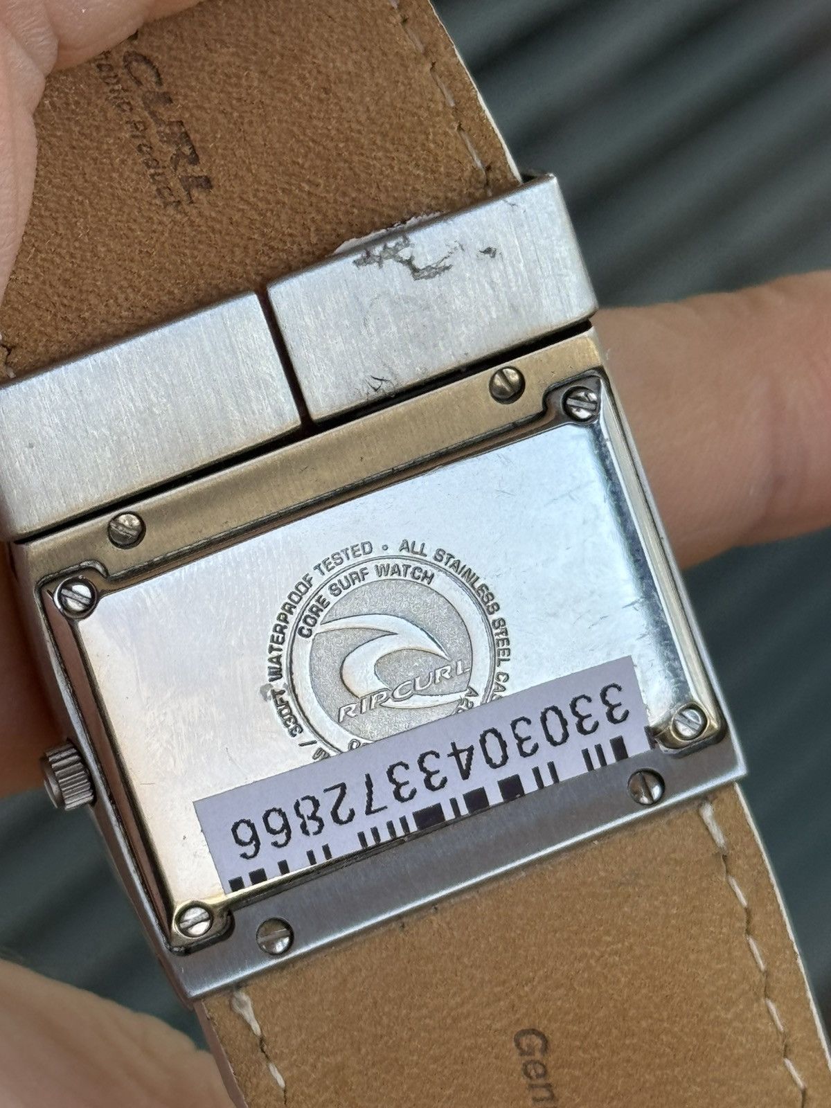 Japanese Brand × Rip Curl 🌊Vintage 00s Surf Rip Curl watch Y2K rare bracelet leather Size ONE SIZE - 7 Thumbnail