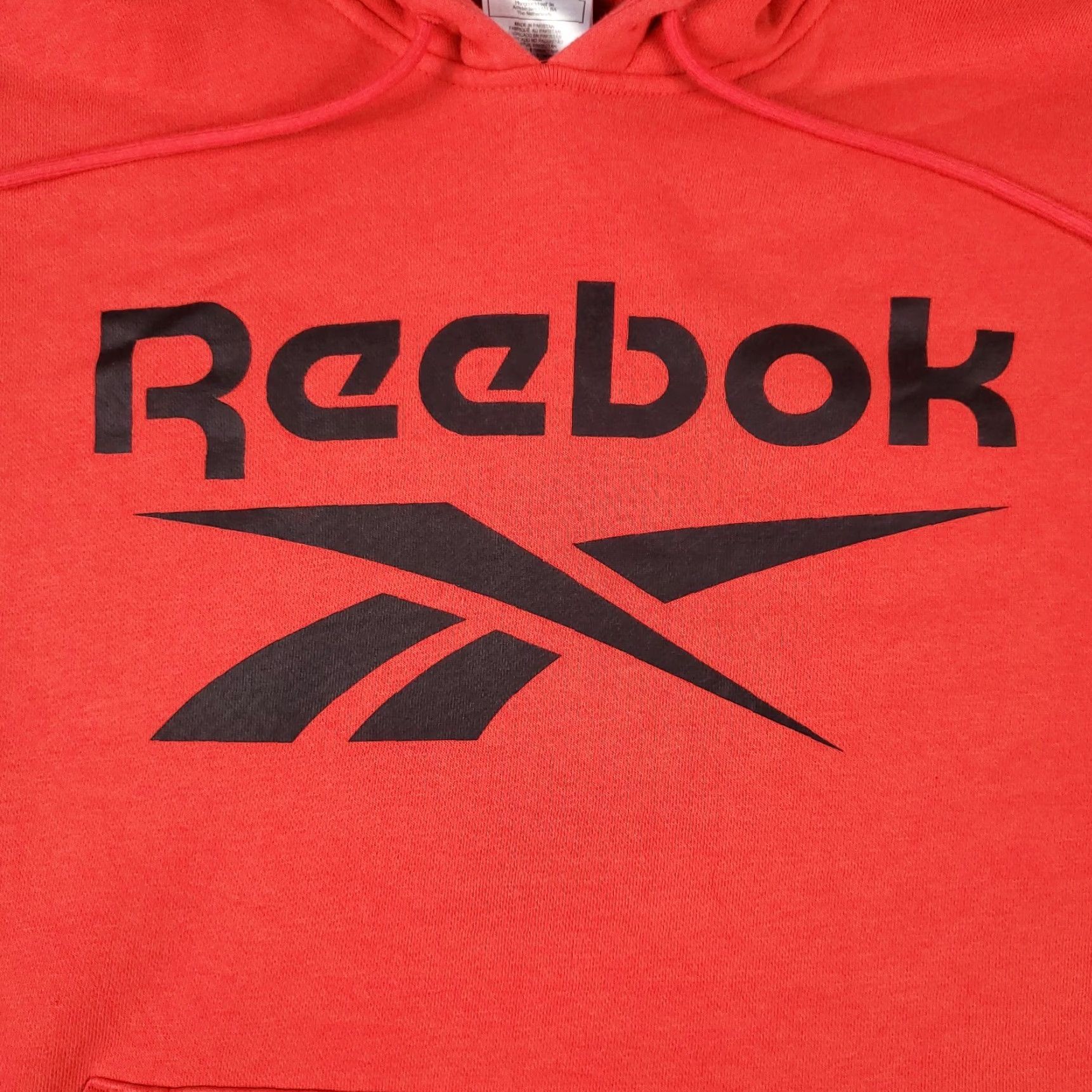 Reebok Reebok Men's Large Red Pullover Hoodie Sweatshirt Casual Fleece Logo All Seasons Size US L / EU 52-54 / 3 - 2 Thumbnail