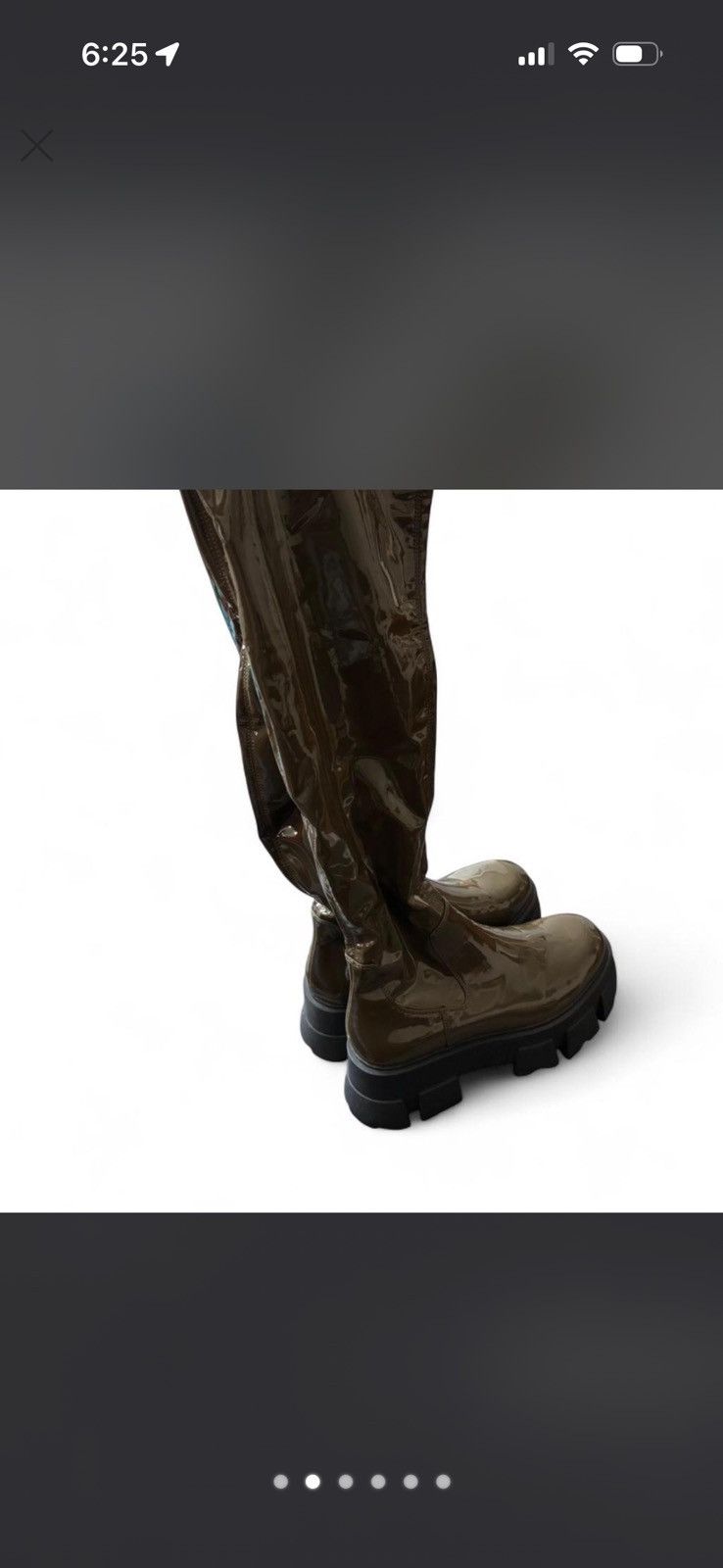 Aldo New Aldo grand mode high boots olive green size 6.5 Size US 6.5 / IT 36.5 - 2 Thumbnail