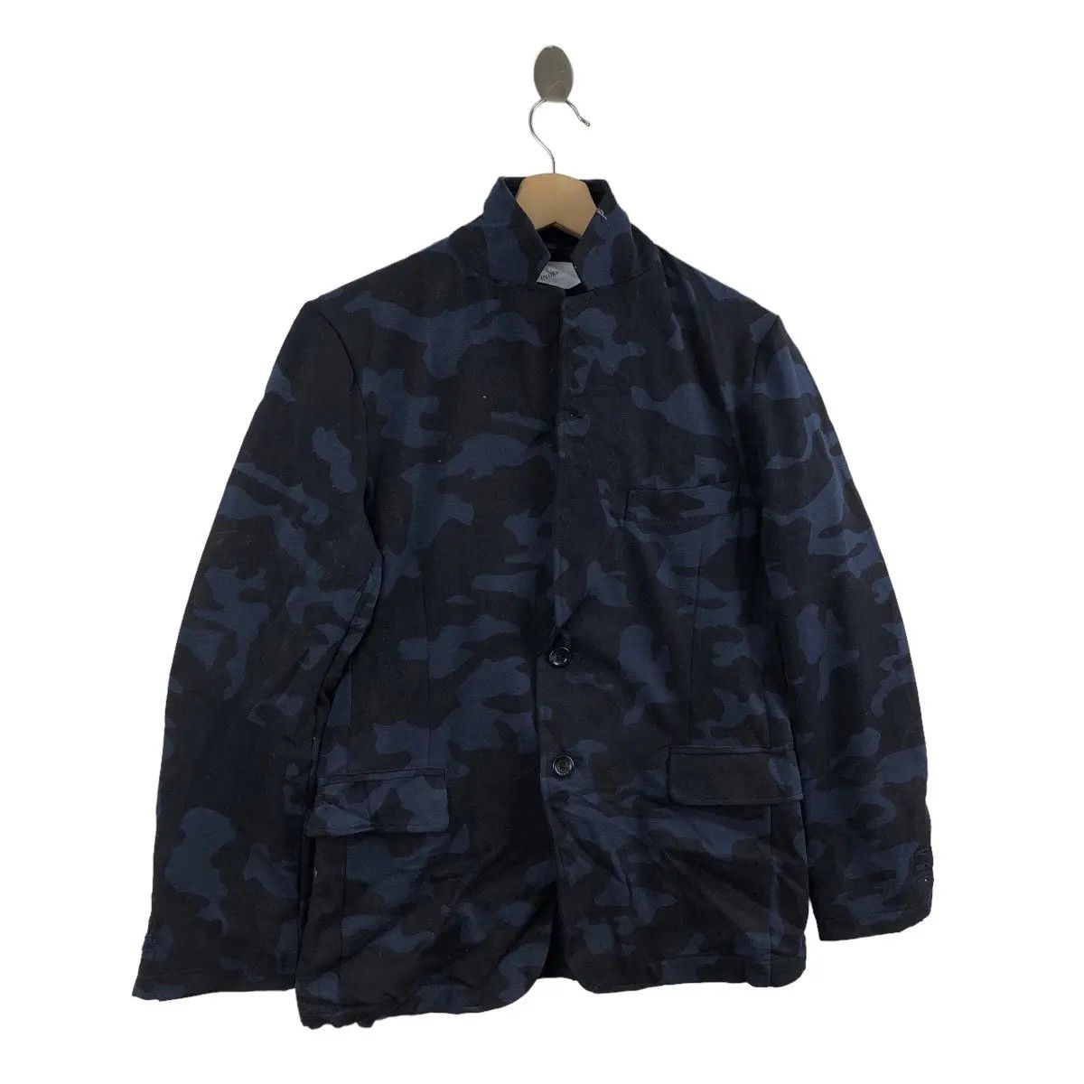 Vintage INHERIT JAPAN DESIGNER Camouflage Jacket Sport Coat Cardigan Size US S / EU 44-46 / 1 - 3 Thumbnail