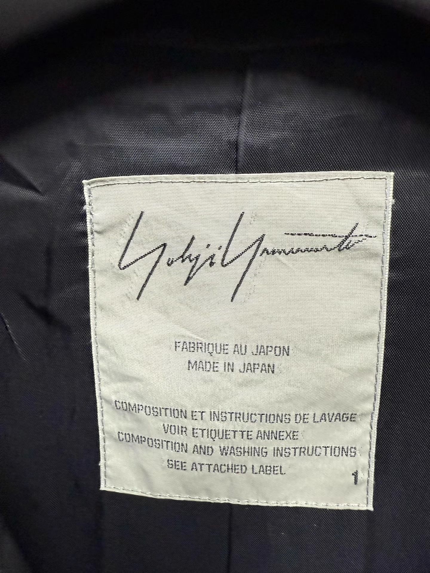 Yohji Yamamoto yohji yamamoto 2003AW Mainline Sheepskin Coat K20 Size US S / EU 44-46 / 1 - 3 Thumbnail