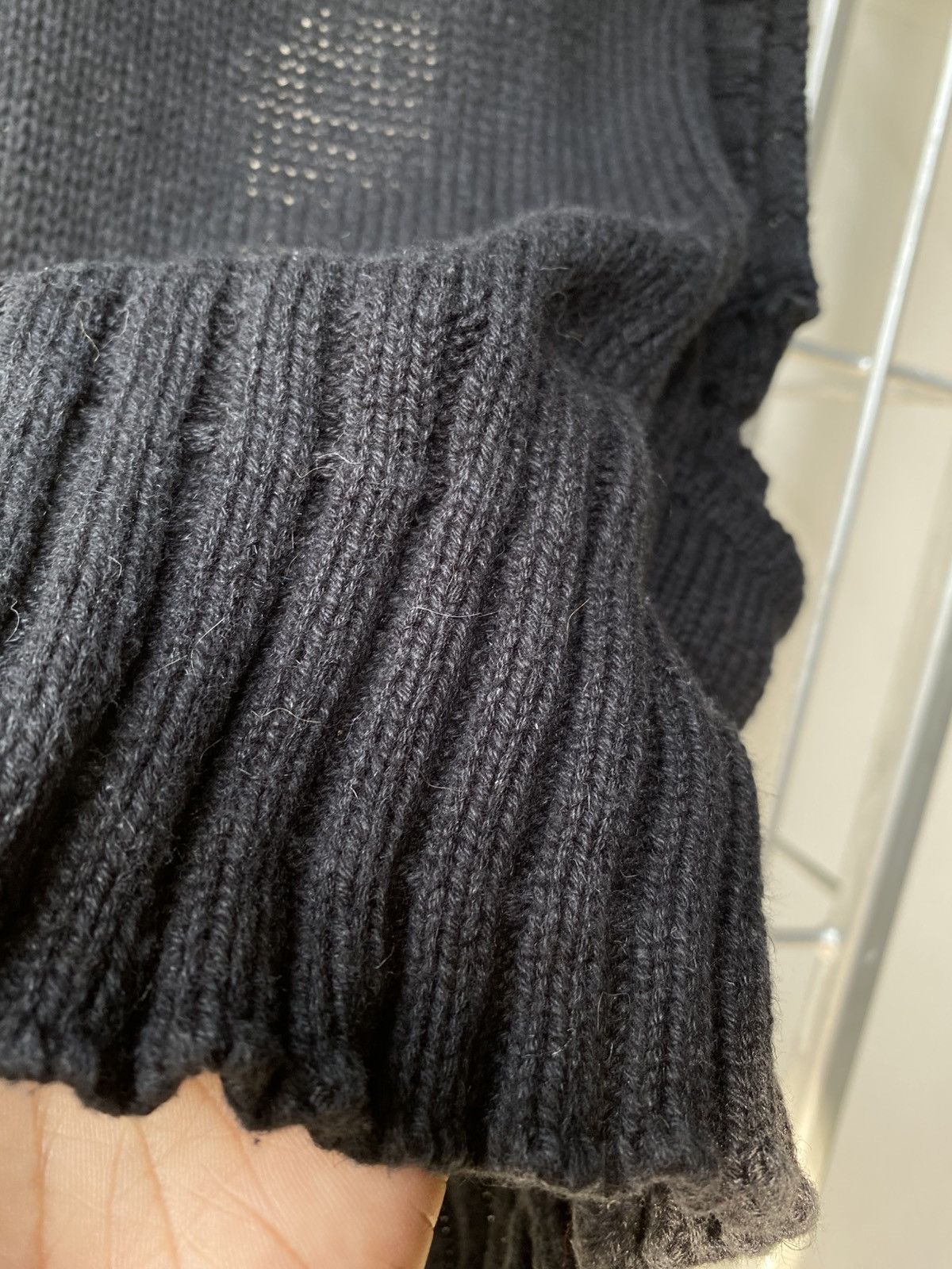 See by Chloe SEE BY CHLOÉ Black Knit Vest Size S / US 4 / IT 40 - 9 Thumbnail