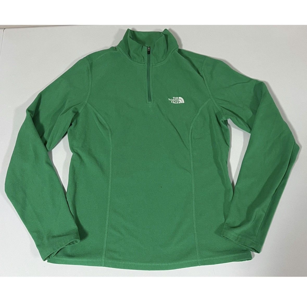 The North Face The North Face Fleece Quarter-Zip Sweater Jacket Size S 💚 Size S / US 4 / IT 40 - 3 Thumbnail