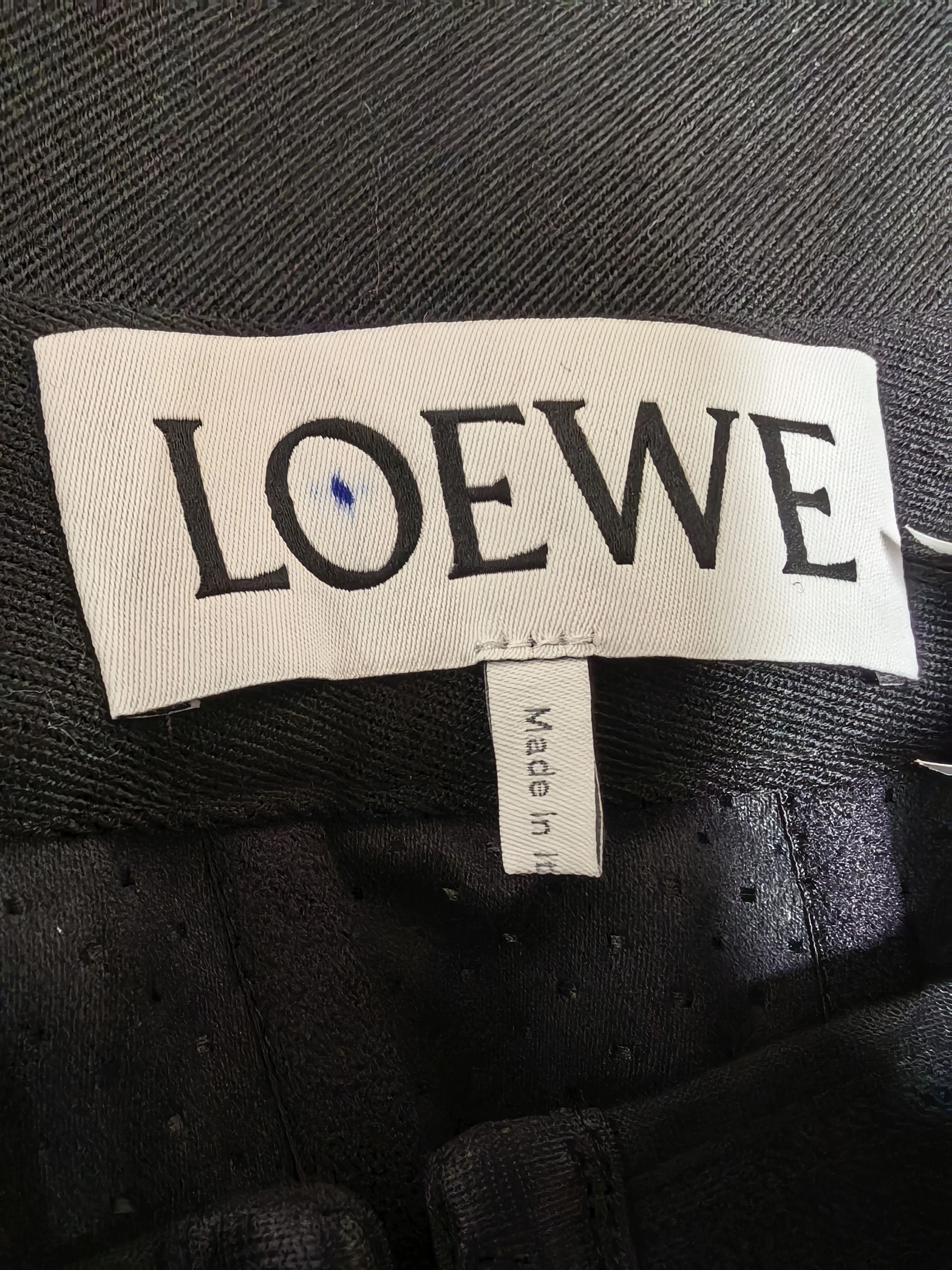 Loewe LOEWE FW23 straight-leg casual heavyweight wool pants Size 25" / US 0 / IT 36 - 3 Thumbnail