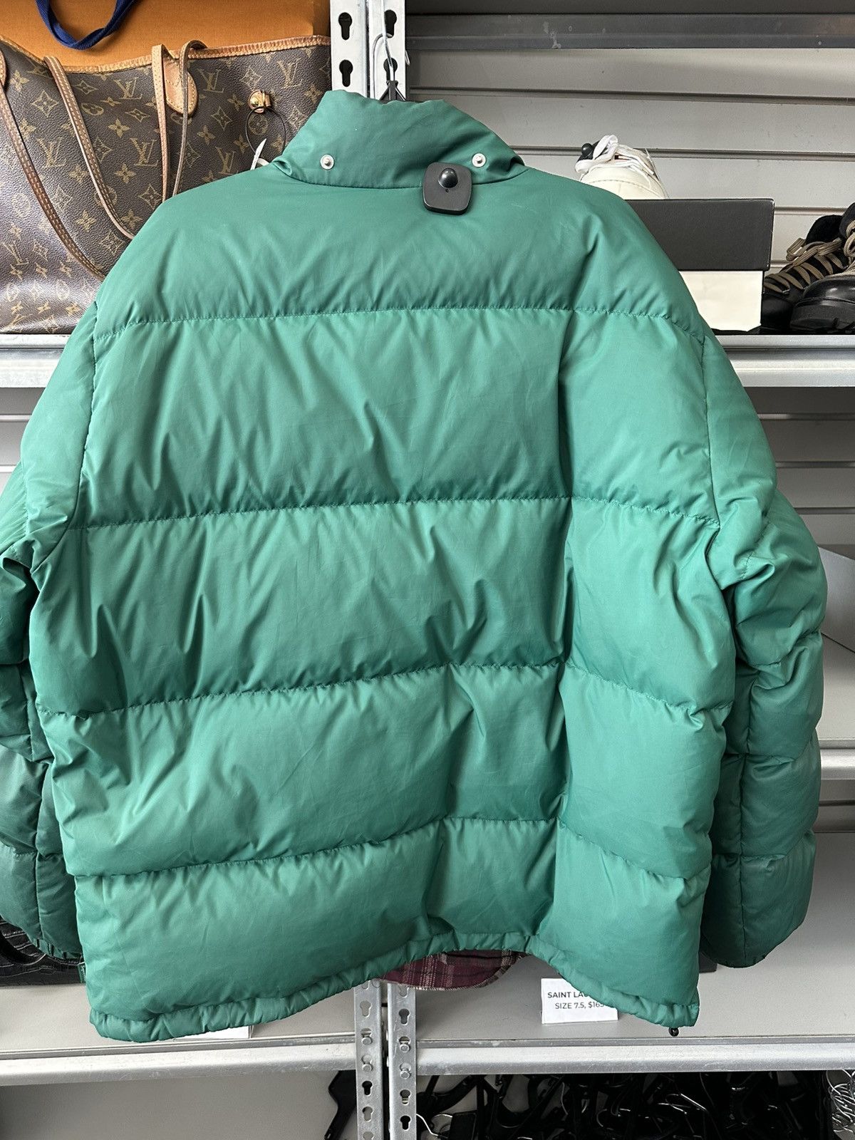 Supreme Supreme Stripe Panel Down Jacket GREEN PURPLE XL Size US XL / EU 56 / 4 - 7 Thumbnail