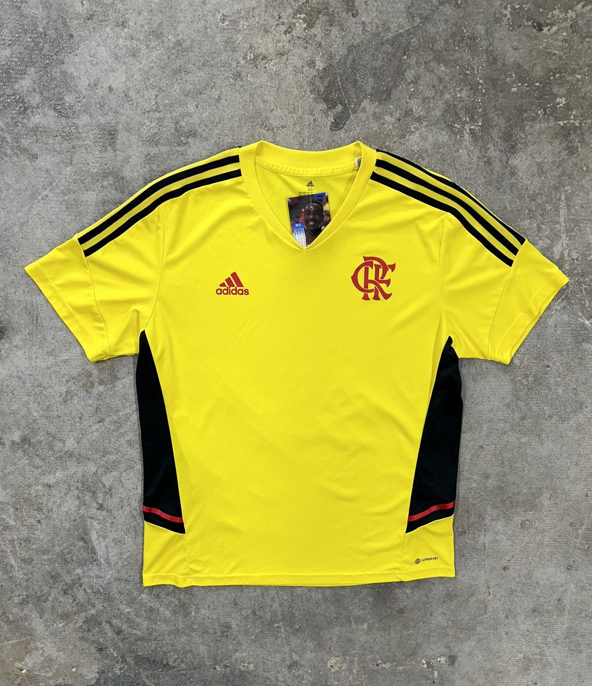 Adidas Adidas 2022 Flamengo Soccer Jersey Practice 2nd Kit Maglia Size US XL / EU 56 / 4 - 1 Thumbnail