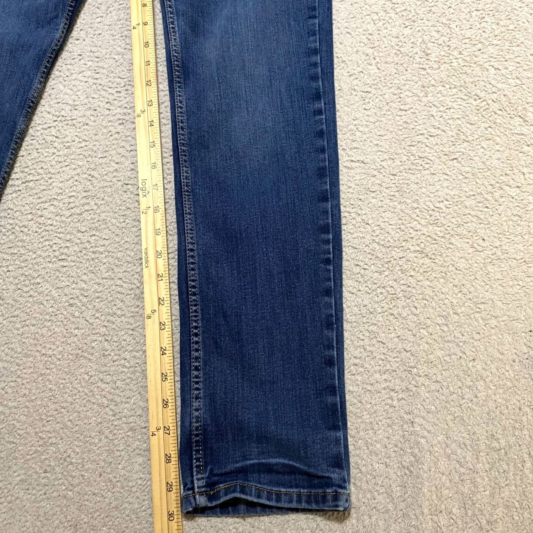 Levi's Levi's 511 Jeans Slim Straight Mid Wash Blue Denim 32x30 Regular Inseam 5-Pocket Mens Jeans Size US 32 / EU 48 - 6 Thumbnail