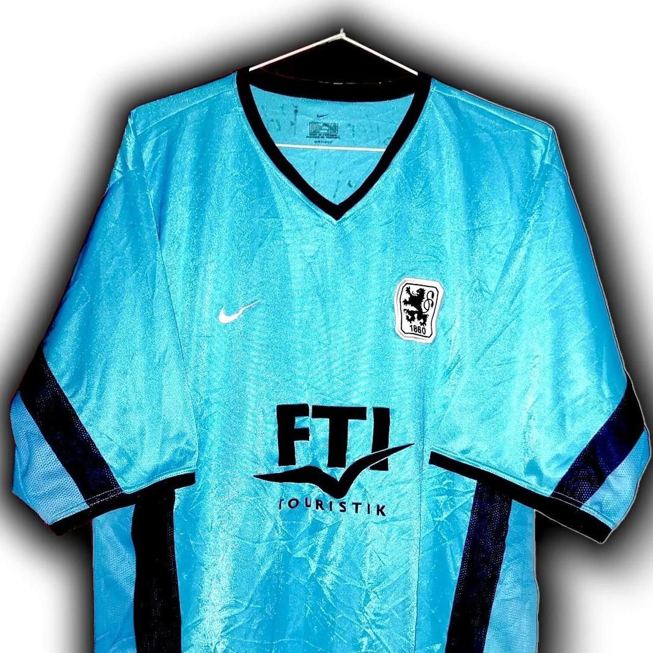 Nike TSV 1860 Munchen Munich 2001 2002 2003 Shirt Jersey Size US L / EU 52-54 / 3 - 4 Thumbnail