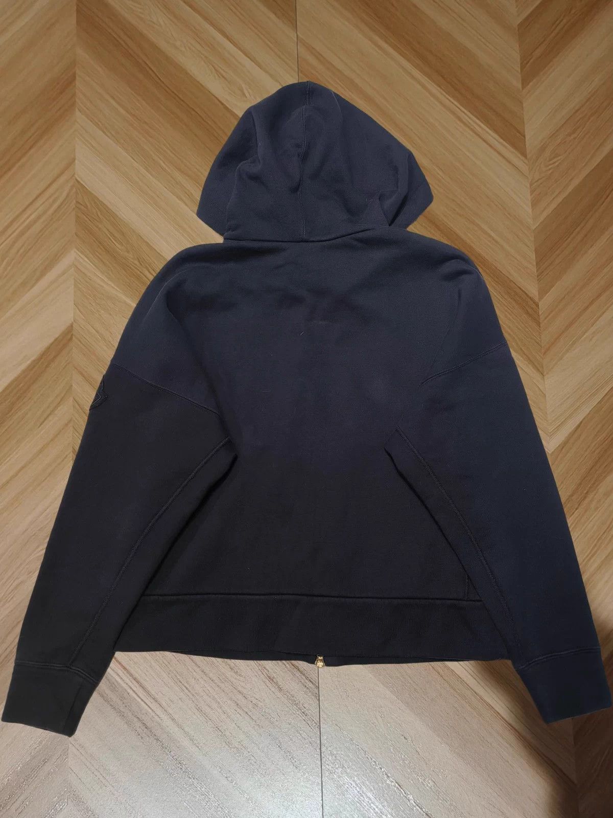 Moncler Moncler Black Logo Short Jacket - 99% New Size XL / US 12-14 / IT 48-50 - 2 Thumbnail