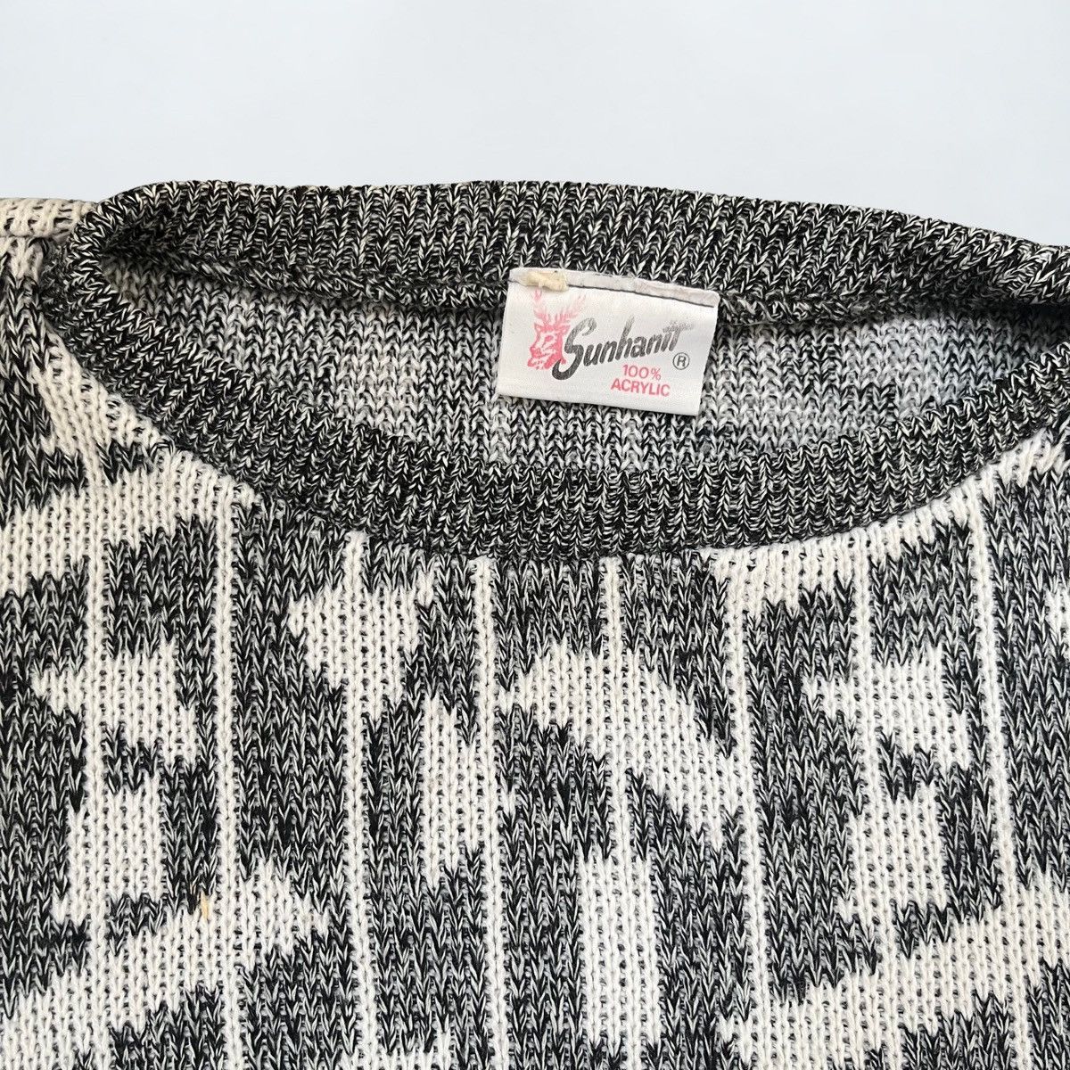 Other Vintage Sunhanit Knit Sweater - (Tagged L, Fits M/L) Size US M / EU 48-50 / 2 - 3 Thumbnail