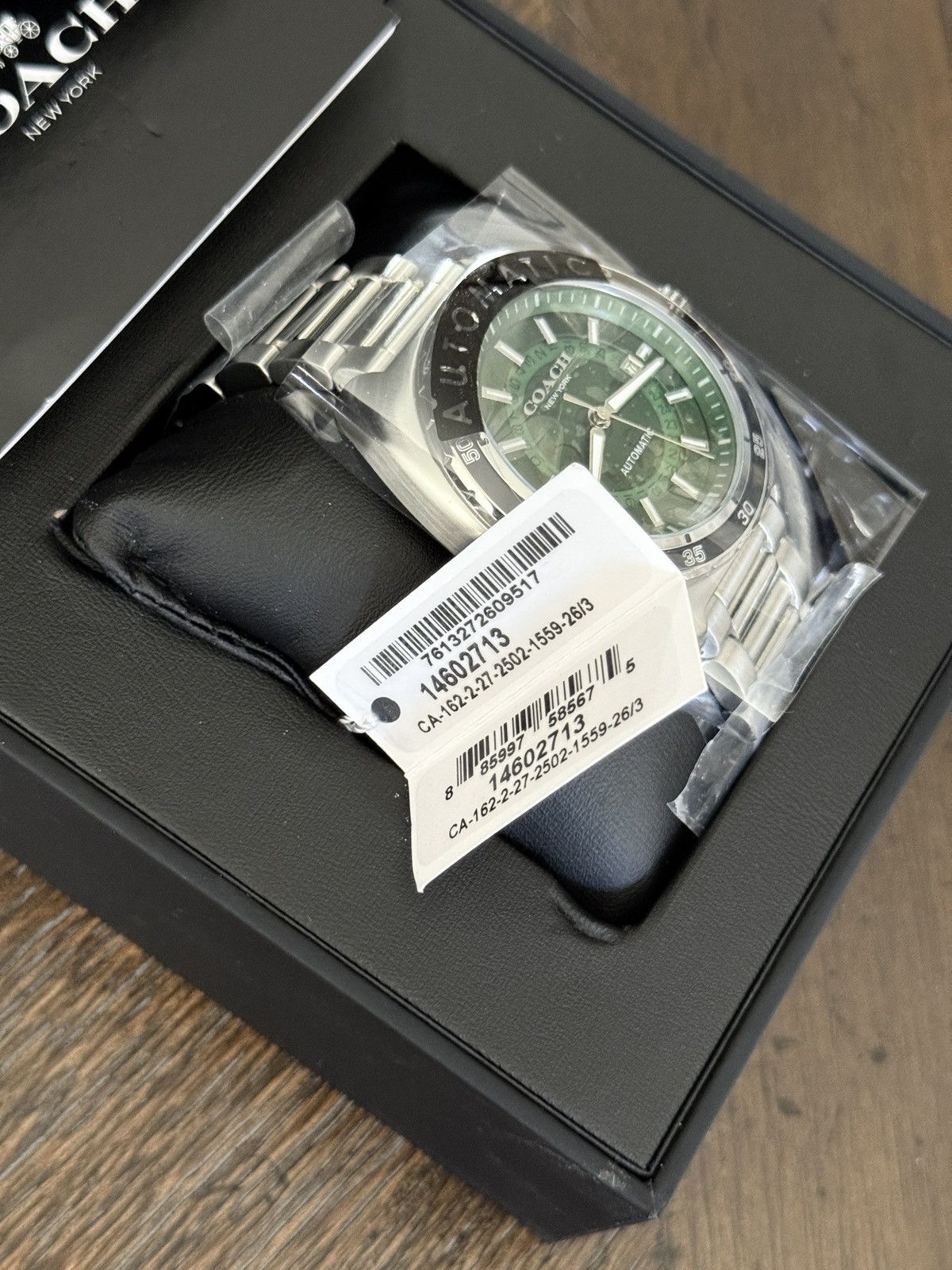 Coach Coach Watch Charter Automatic 44mm 14602713 Men Silver Size ONE SIZE - 7 Thumbnail