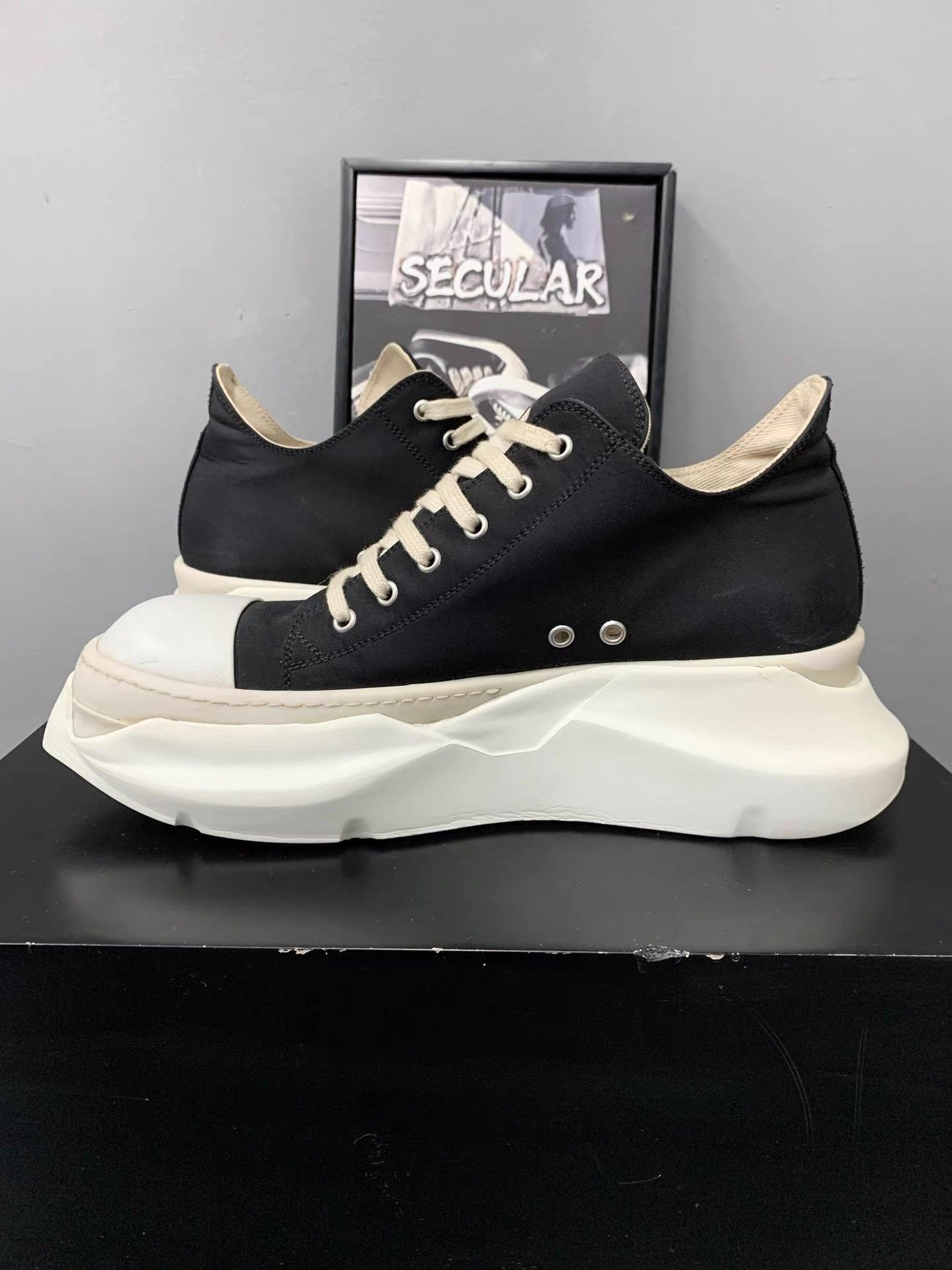 Rick Owens Rick Owens Thick Sole Low-Top Big Converse K34 Size US 10 / EU 43 - 5 Thumbnail