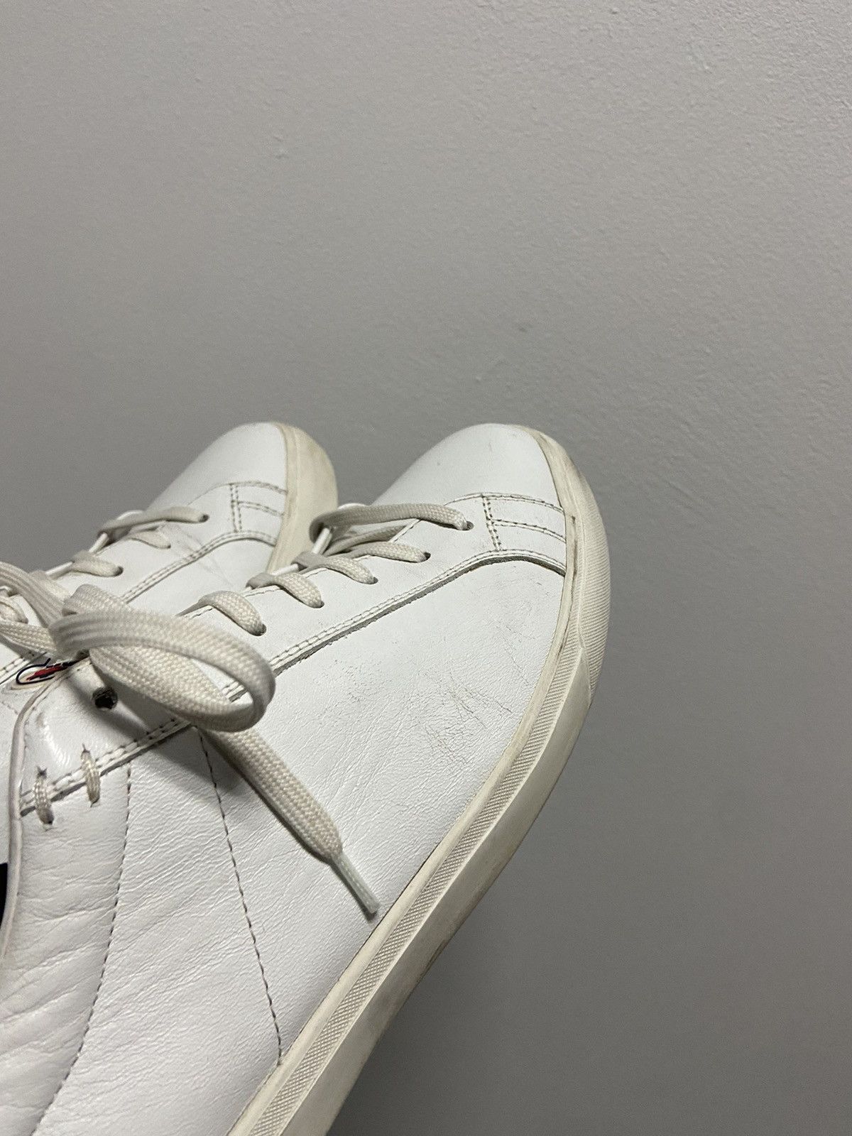Moncler × Vintage Moncler low top sneakers leather vintage France 🇫🇷 Size US 10 / EU 43 - 13 Thumbnail