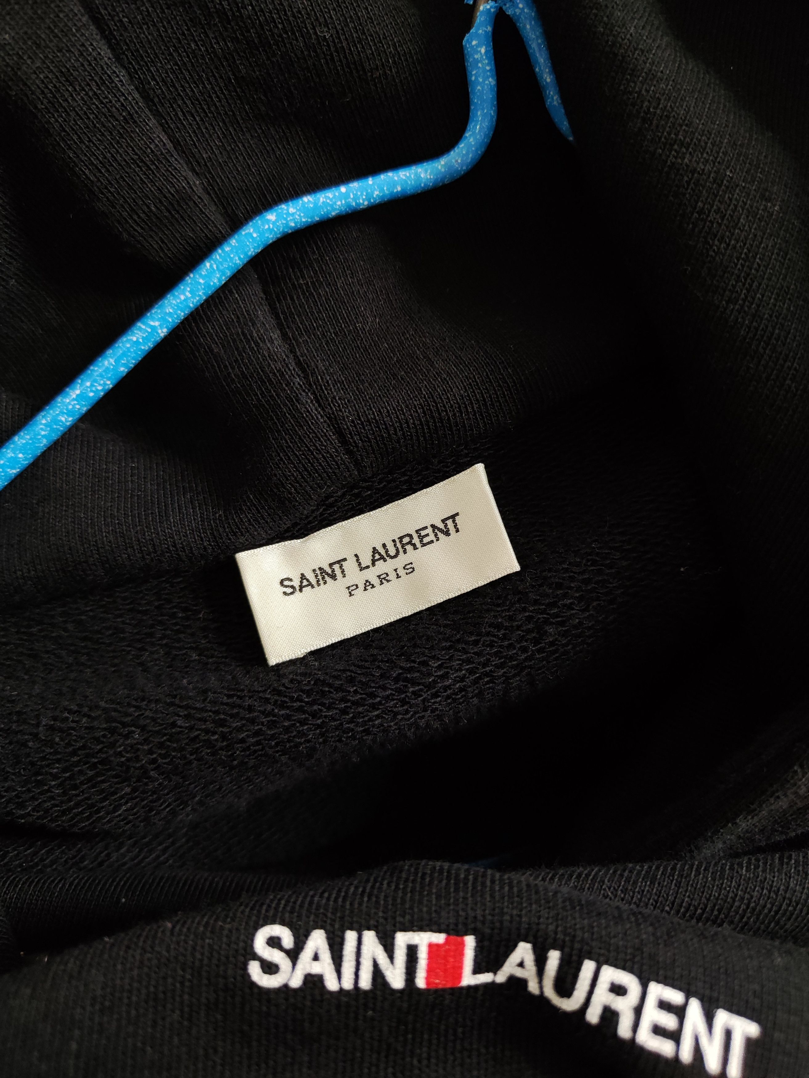 Saint Laurent Paris Saint Laurent Paris hoodie Size US XXL / EU 58 / 5 - 5 Thumbnail