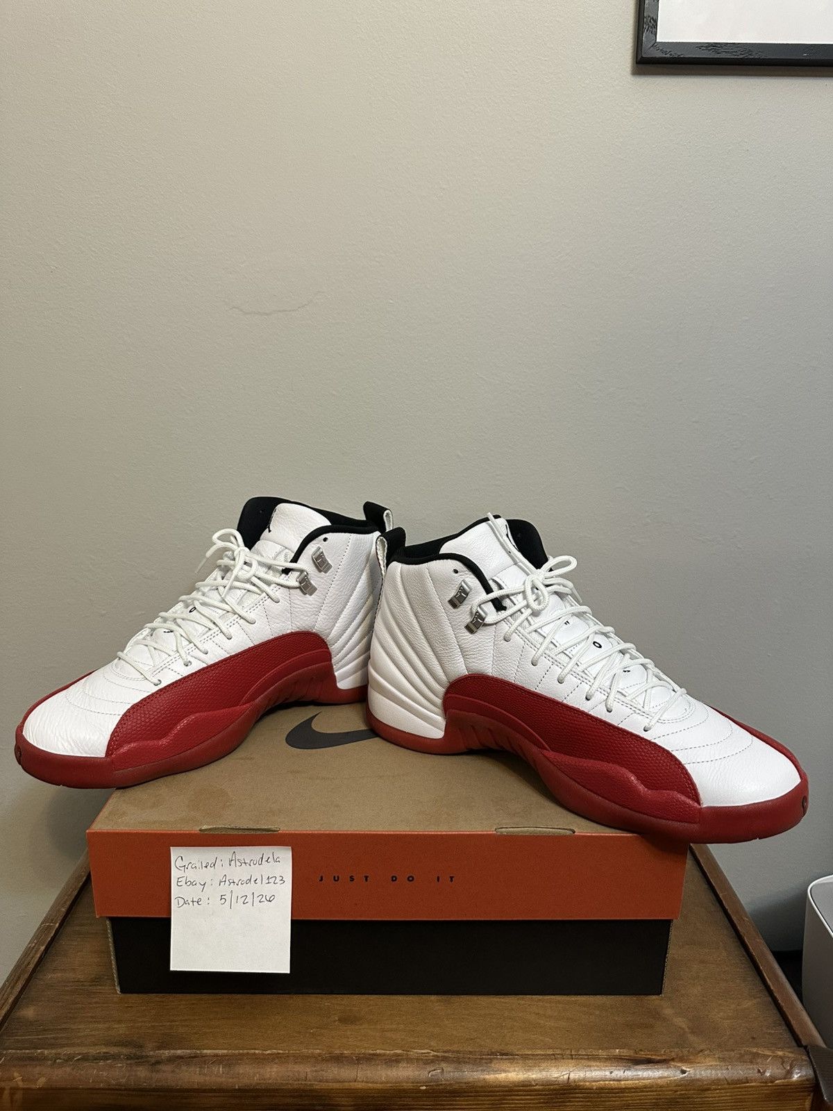 Jordan Brand Nike Air Jordan 12 Retro 2023 Cherry Size 13 Size US 13 / EU 46 - 3 Thumbnail