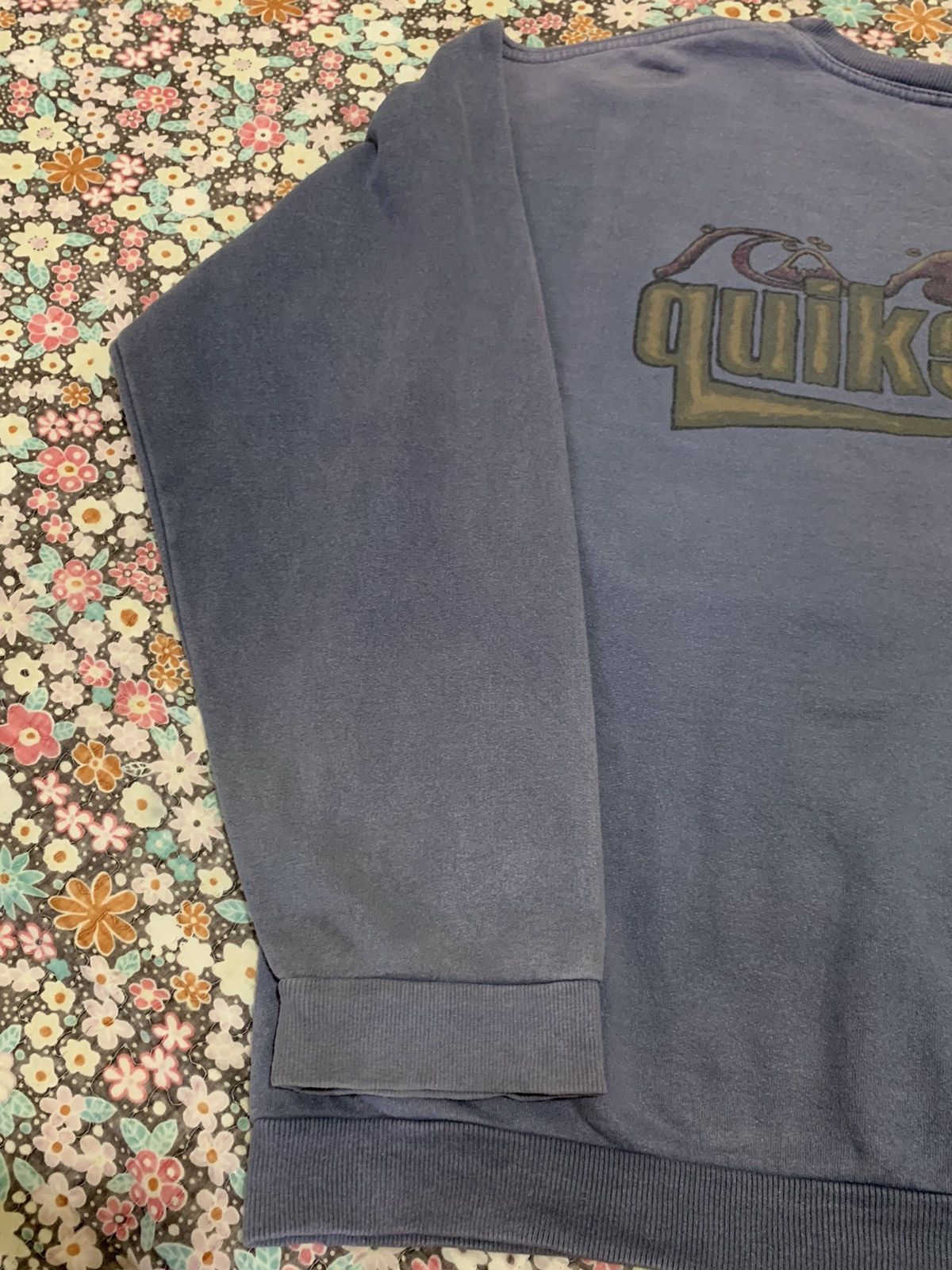 Quiksilver Vintage Quiksilver Silver Edition Sweatshirt Sun faded Size US XL / EU 56 / 4 - 11 Thumbnail