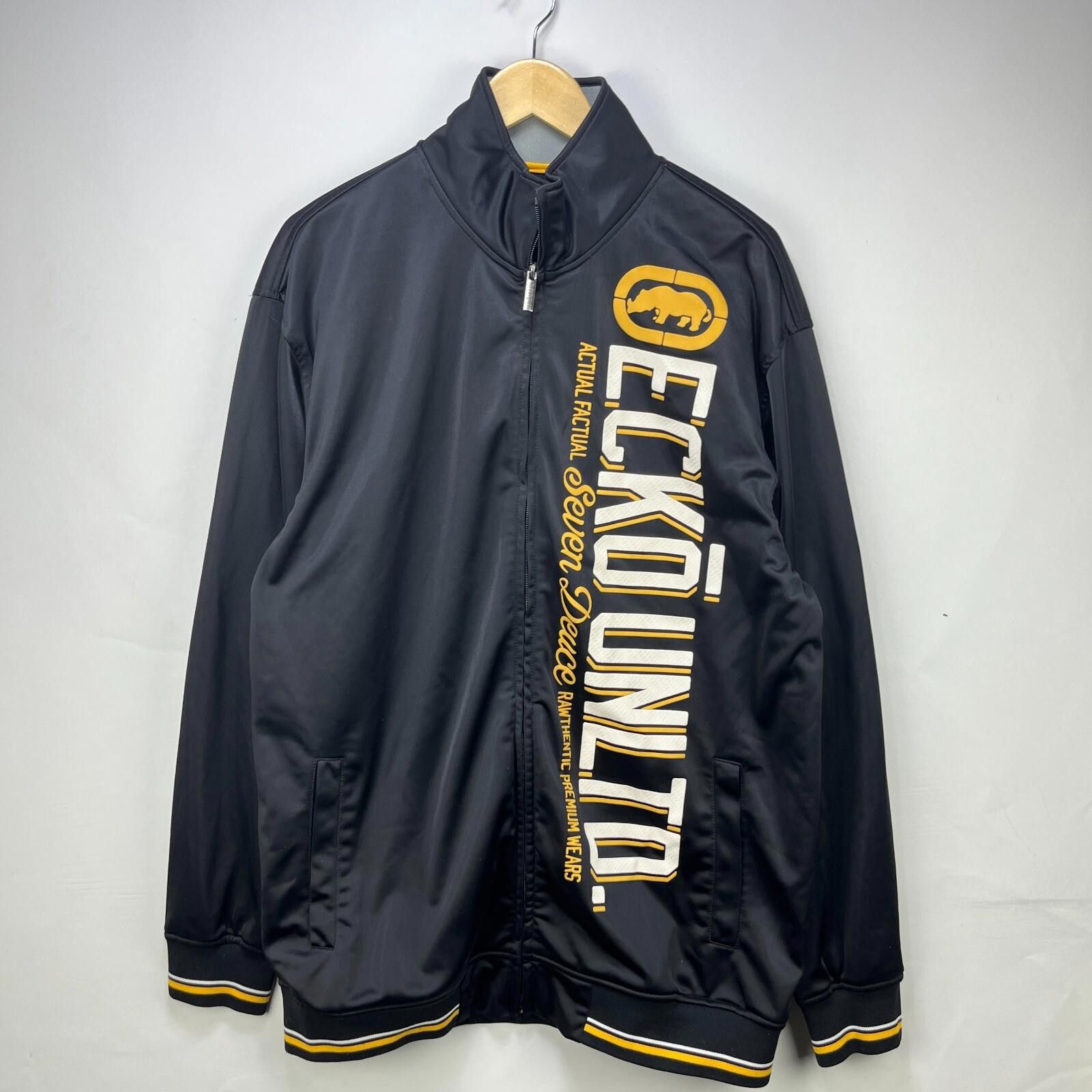 Ecko Unltd. Vintage Y2K Ecko Unltd Zip Up Track Suit Jacket XL Zip up Size US XL / EU 56 / 4 - 1 Thumbnail