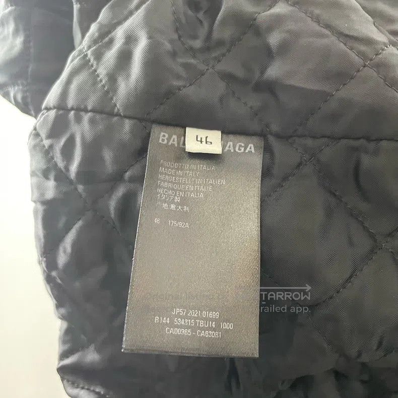 Balenciaga Balenciaga Fleece jacket outerwear cotton coat Size US S / EU 44-46 / 1 - 4 Thumbnail