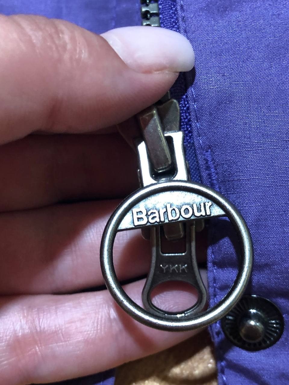 Barbour vintage purple Barbour jacket logo Y2K Streetwear Size M / US 6-8 / IT 42-44 - 6 Thumbnail