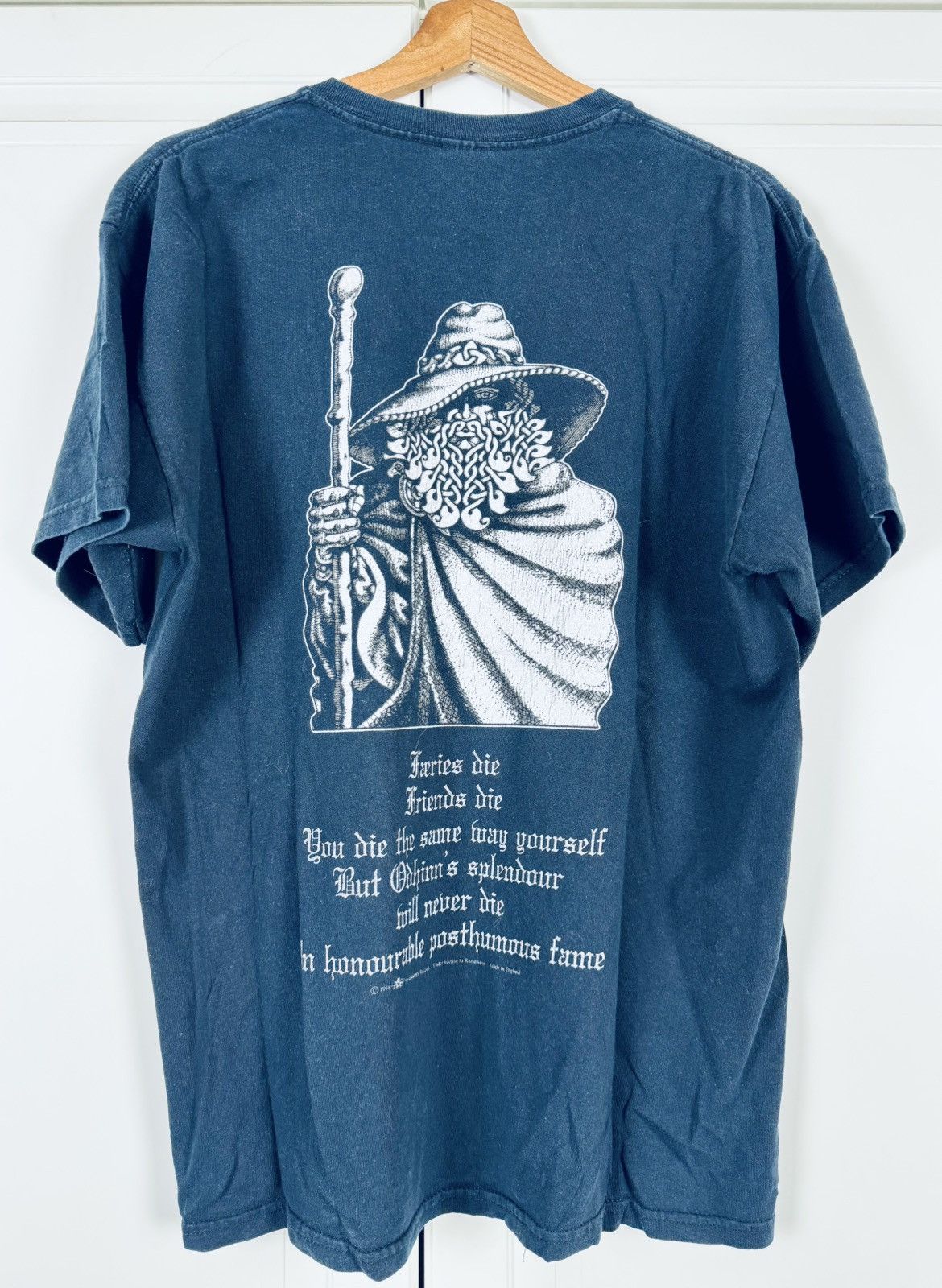 Vintage Burzum Det Som Engang Var 1998 Official Razamataz Size US XL / EU 56 / 4 - 3 Thumbnail