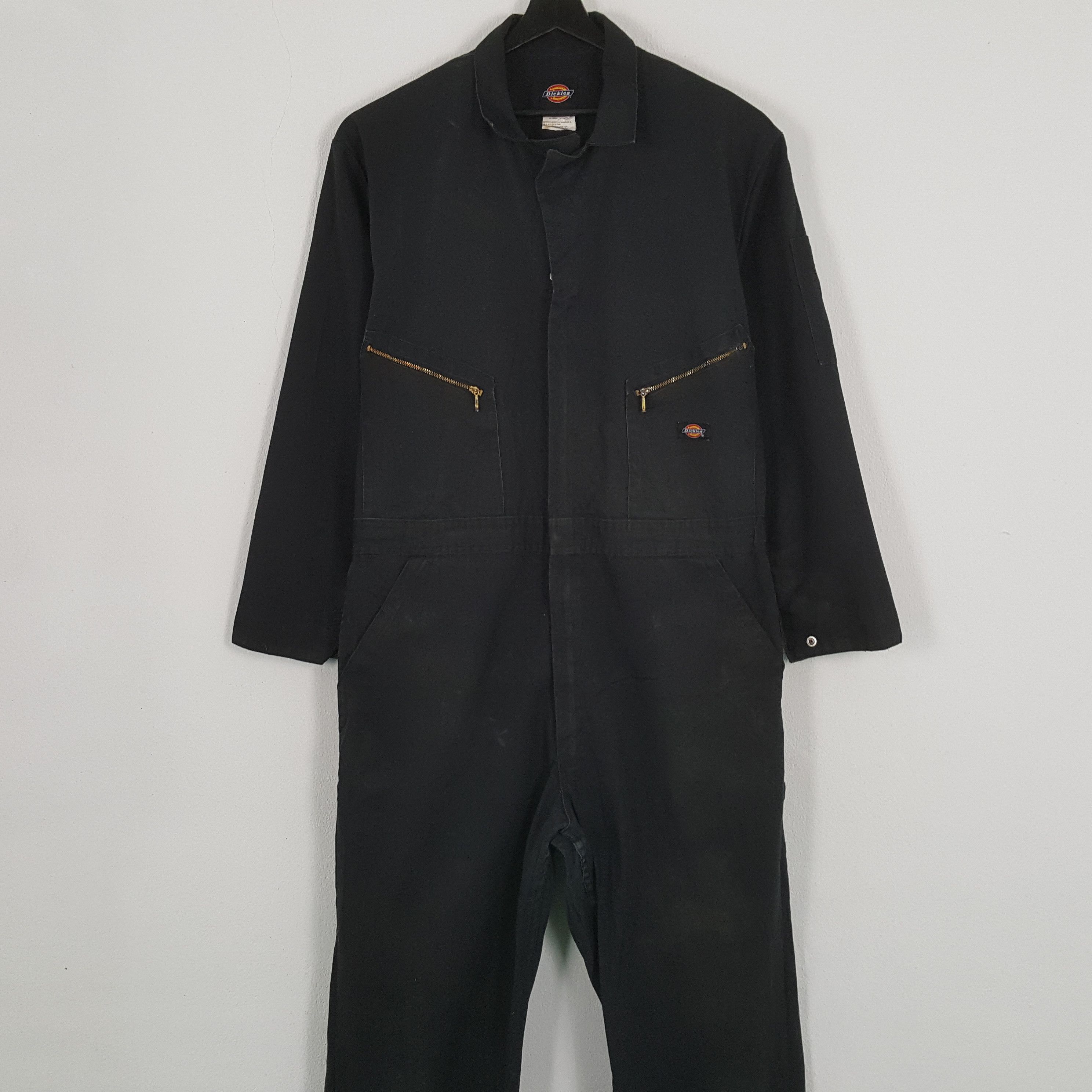 Dickies × Vintage DICKIES X Custom Art SKULL Design Coverall Jacket Size US L / EU 52-54 / 3 - 5 Thumbnail