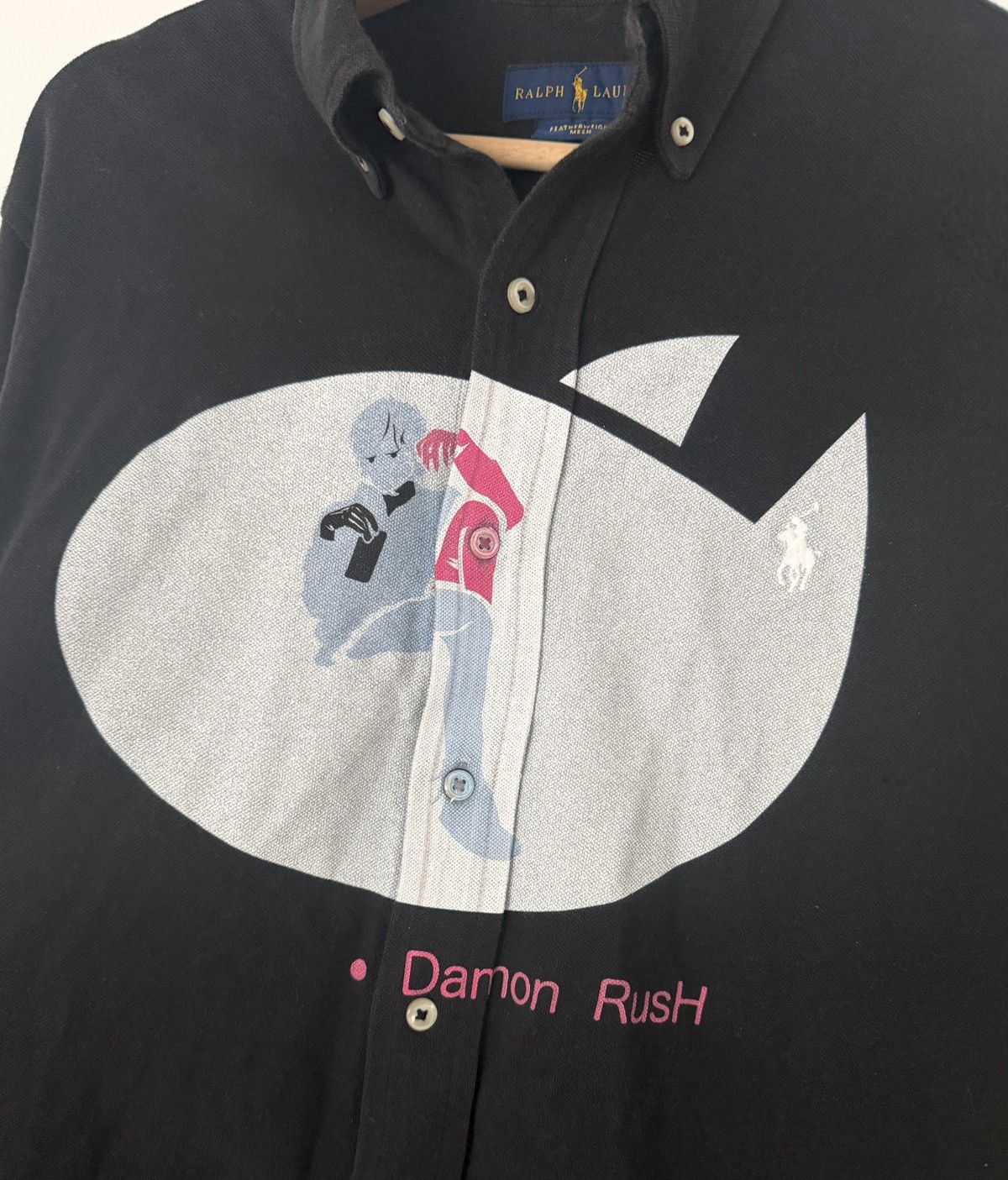Band Tees 1 of 1 Damon Rush Merch Polo Long Sleeve Size US M / EU 48-50 / 2 - 2 Thumbnail