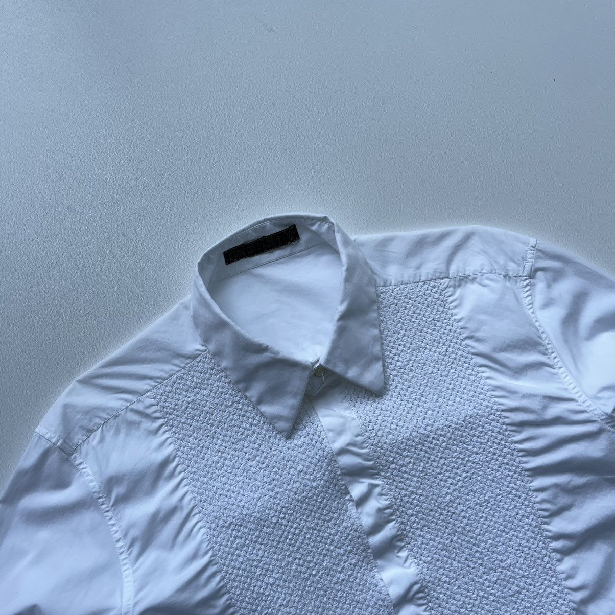 Iceberg × Vintage Iceberg 90’s Ruffled Tuxedo Smoking Button Ups Vintage Shirt Size US L / EU 52-54 / 3 - 2 Thumbnail