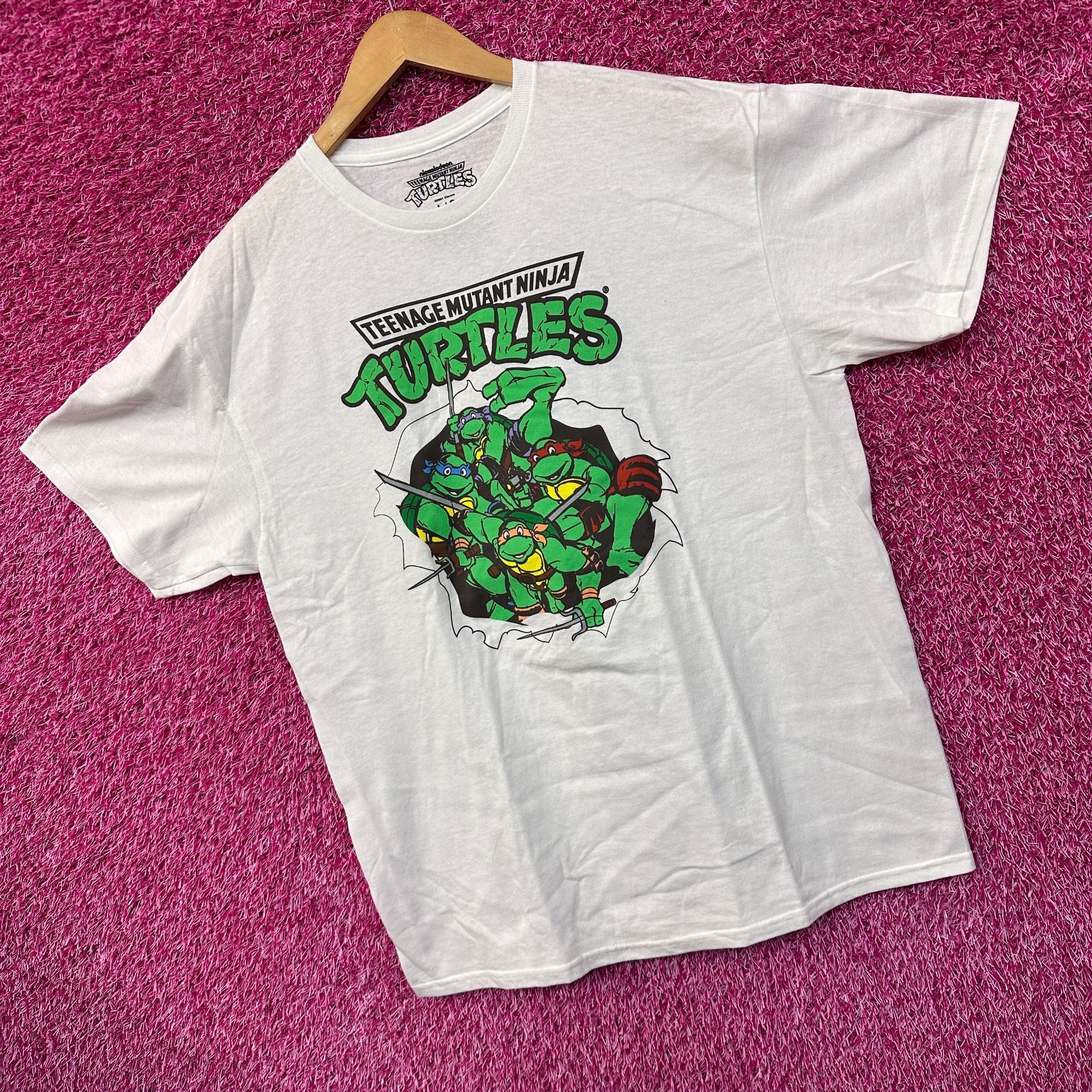 Nickelodeon Teenage Mutant Ninja Turtles Brothers Animated Series Tee L Size US L / EU 52-54 / 3 - 3 Thumbnail
